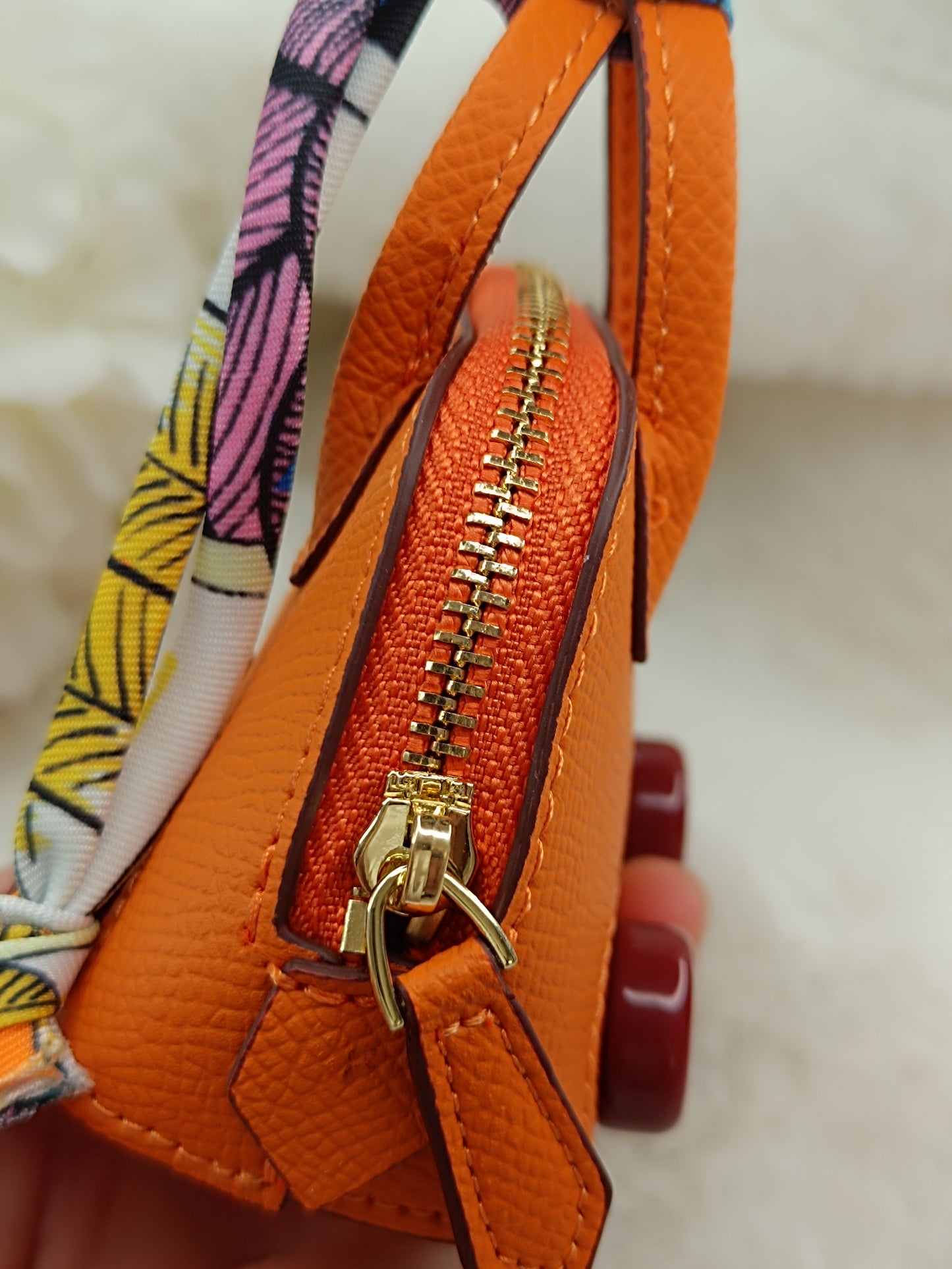 Mini Handtasche like Birkin Bag Bolide on wheels Anhänger Accessoire