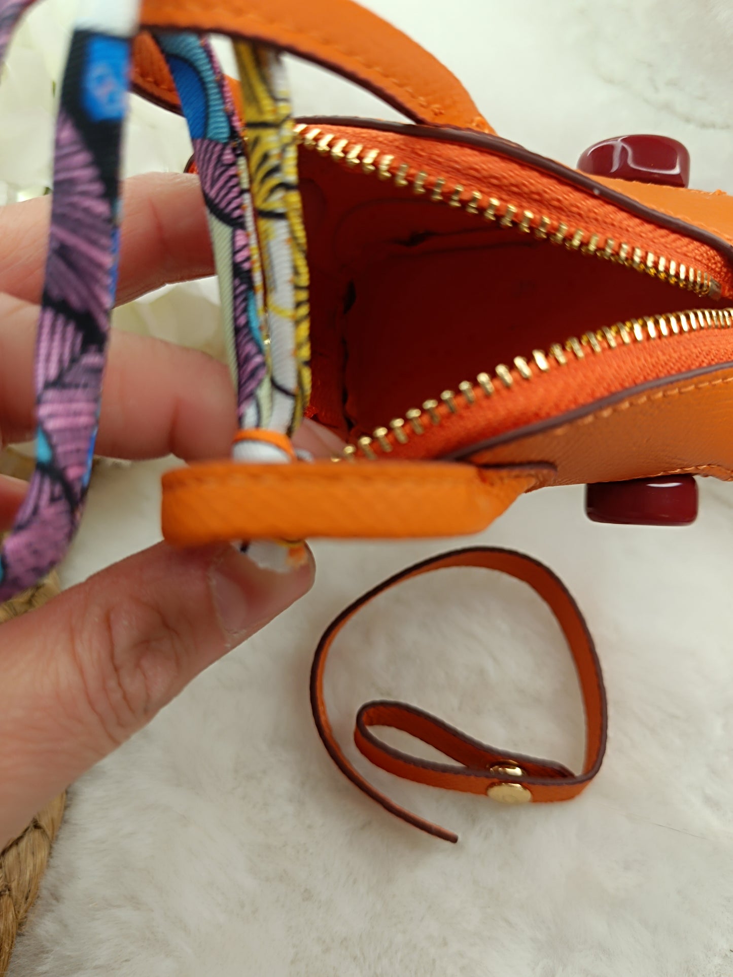 Mini Handtasche like Birkin Bag Bolide on wheels Anhänger Accessoire