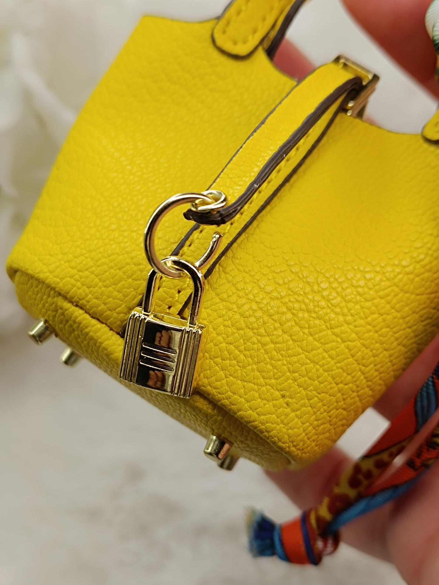 Mini Handtasche like Birkin Bag Accessoire Anhänger