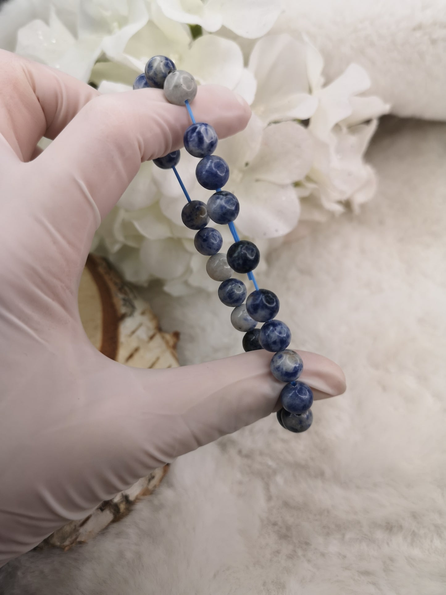 Sodalith Edelstein Armband