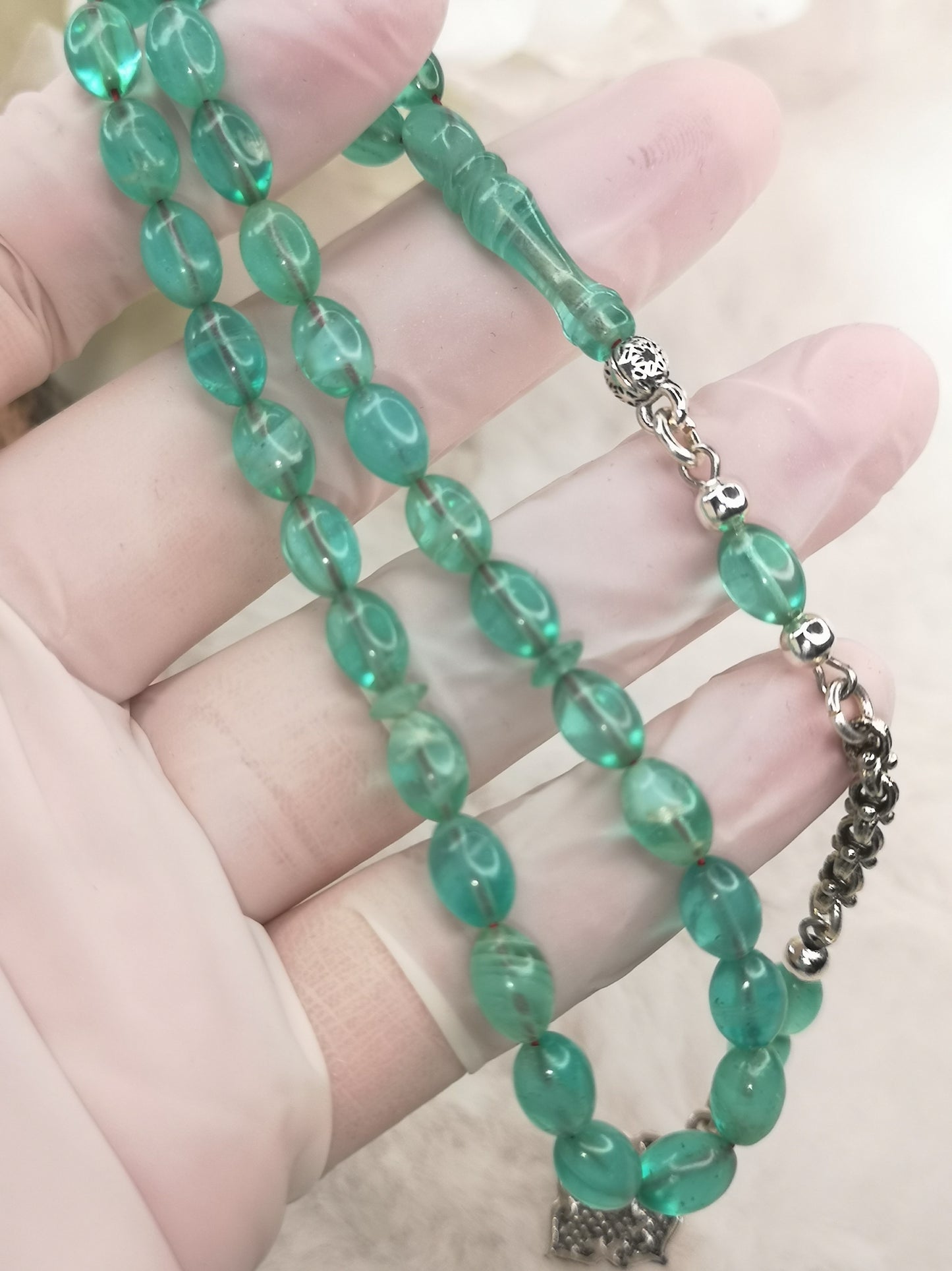 Sıkma Kehribar tesbih Gebetskette 📿