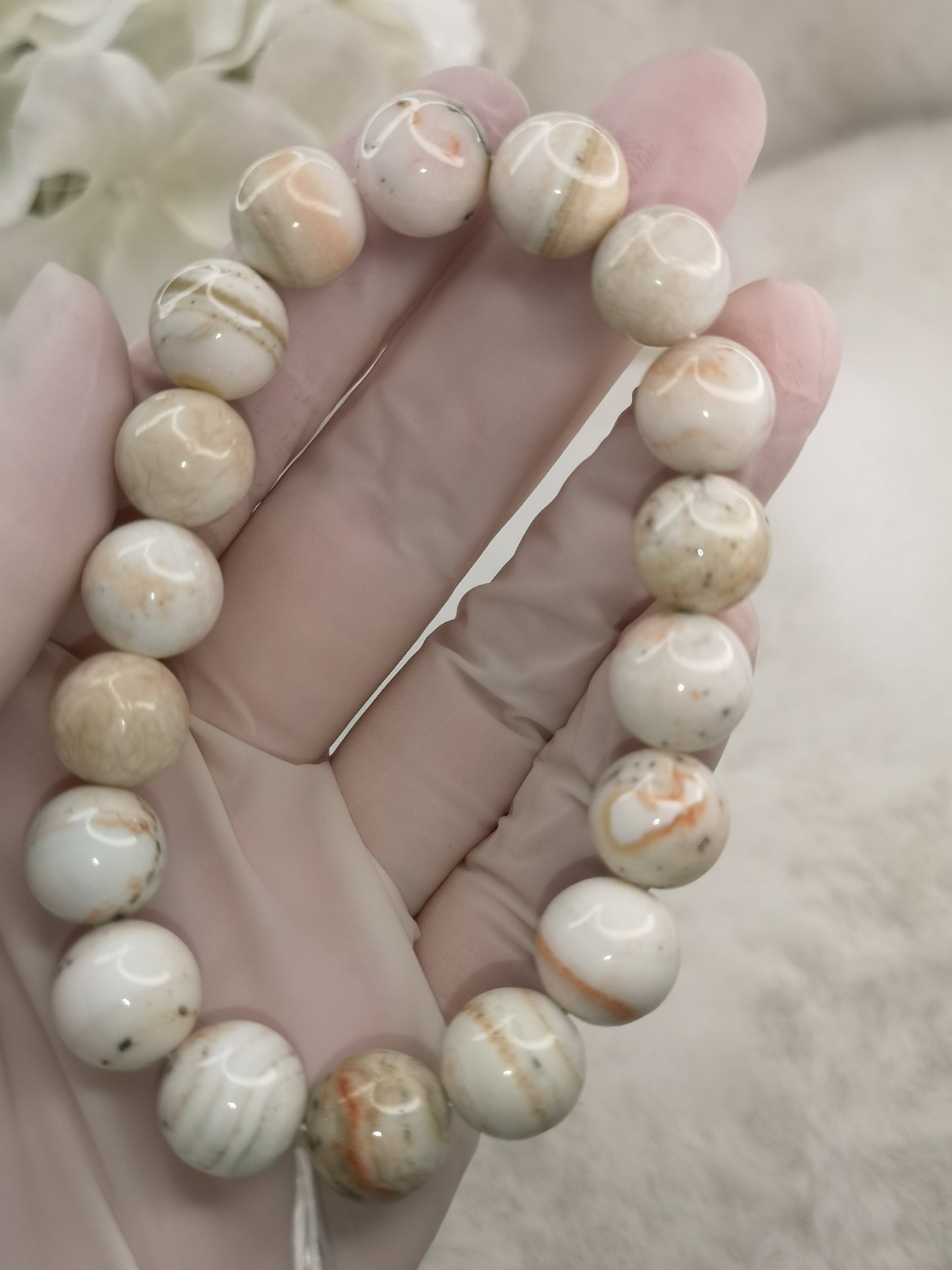 Ocean Jasper Edelstein Armband