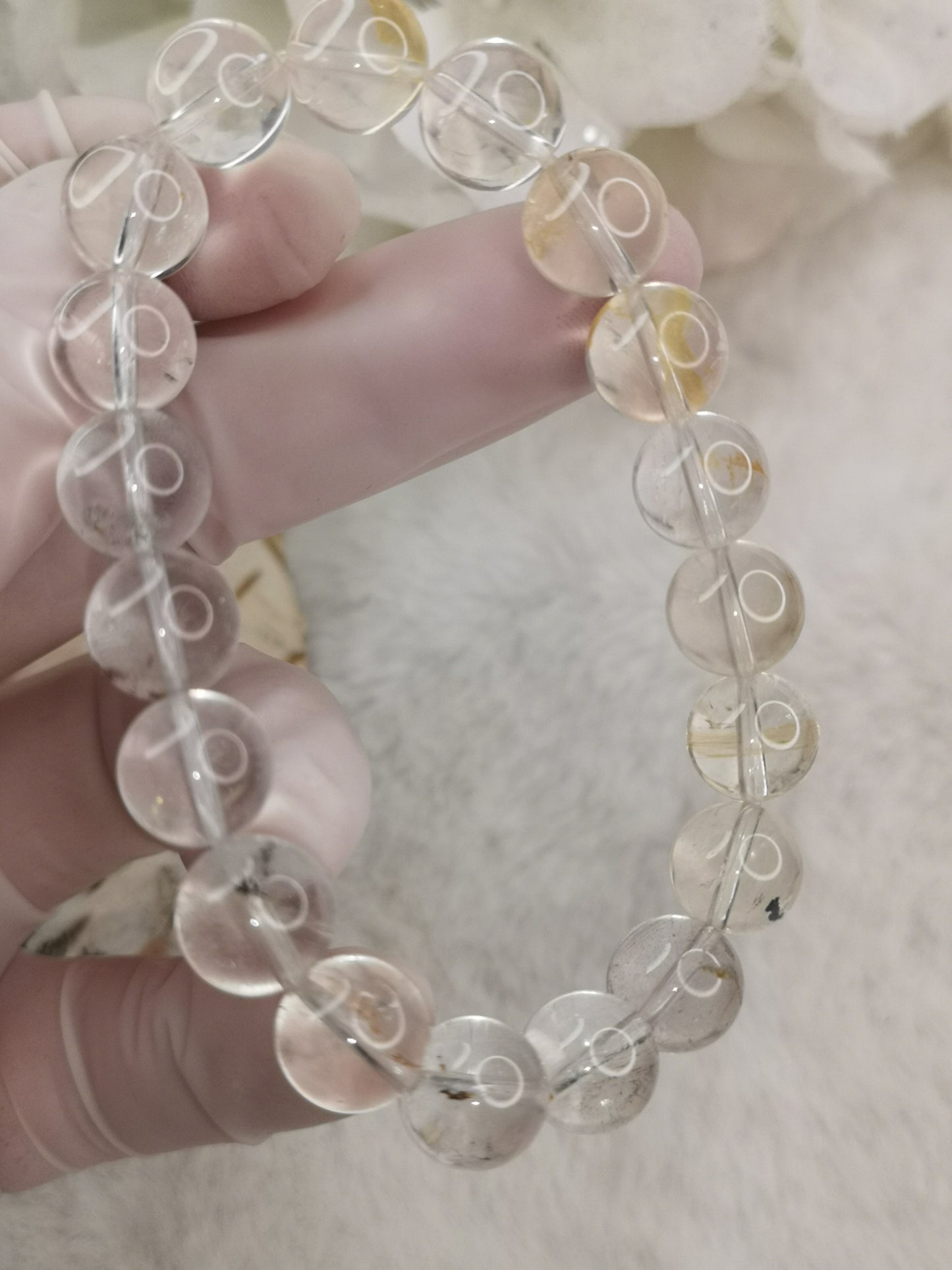 Bergkristall Edelstein Armband