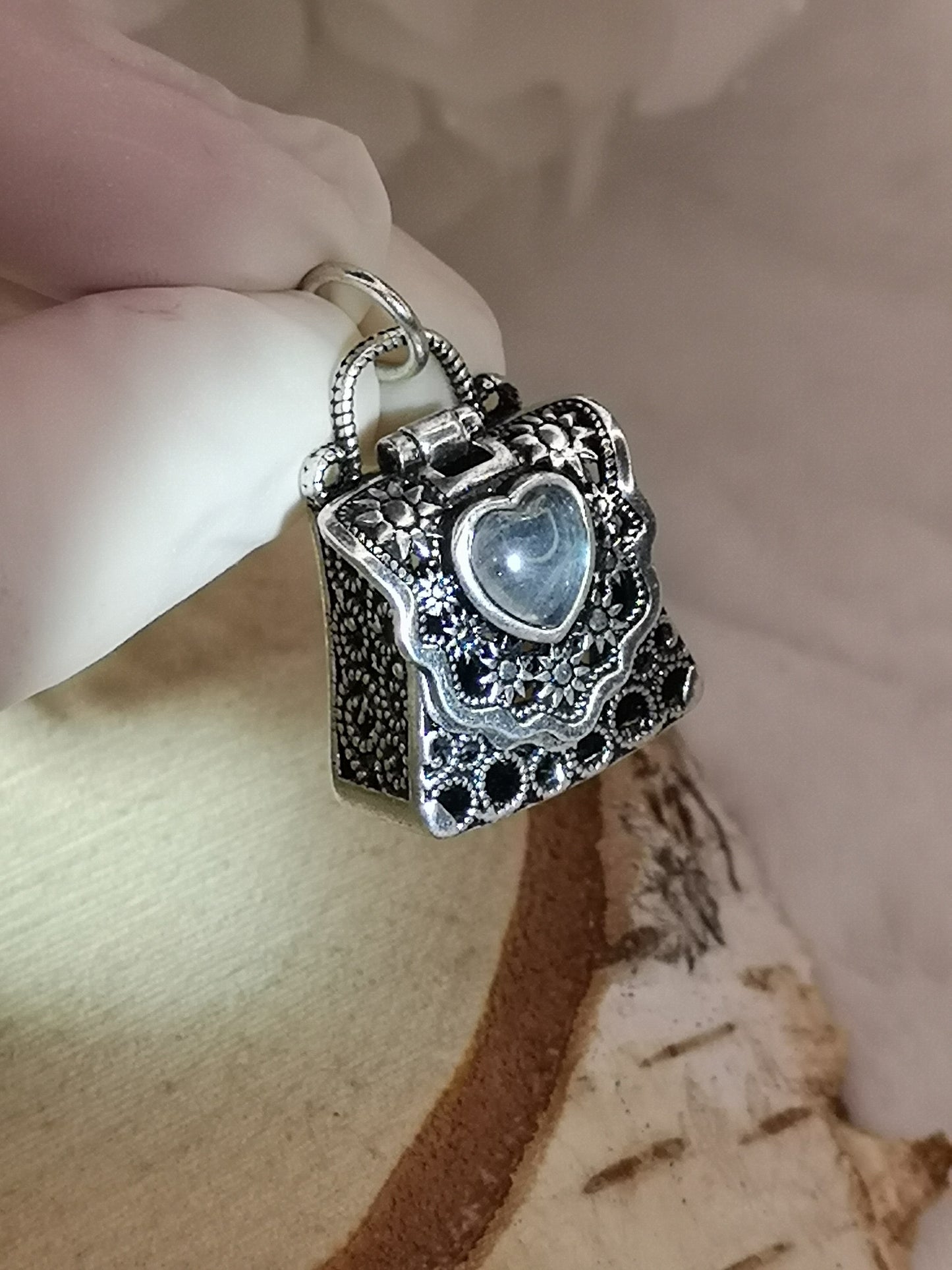 Labradorite Edelstein Kupfer Taschen Design Ketten Anhänger