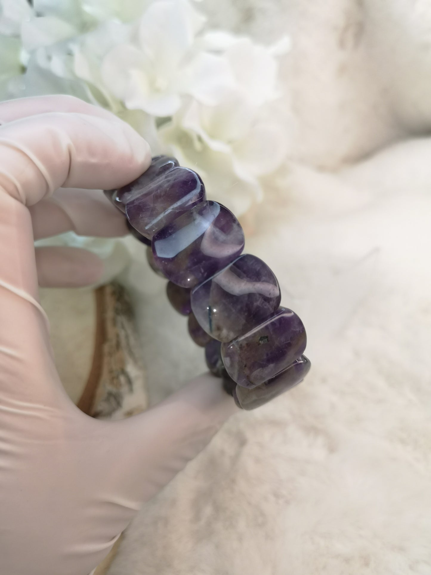 Amethyst Edelstein Armband