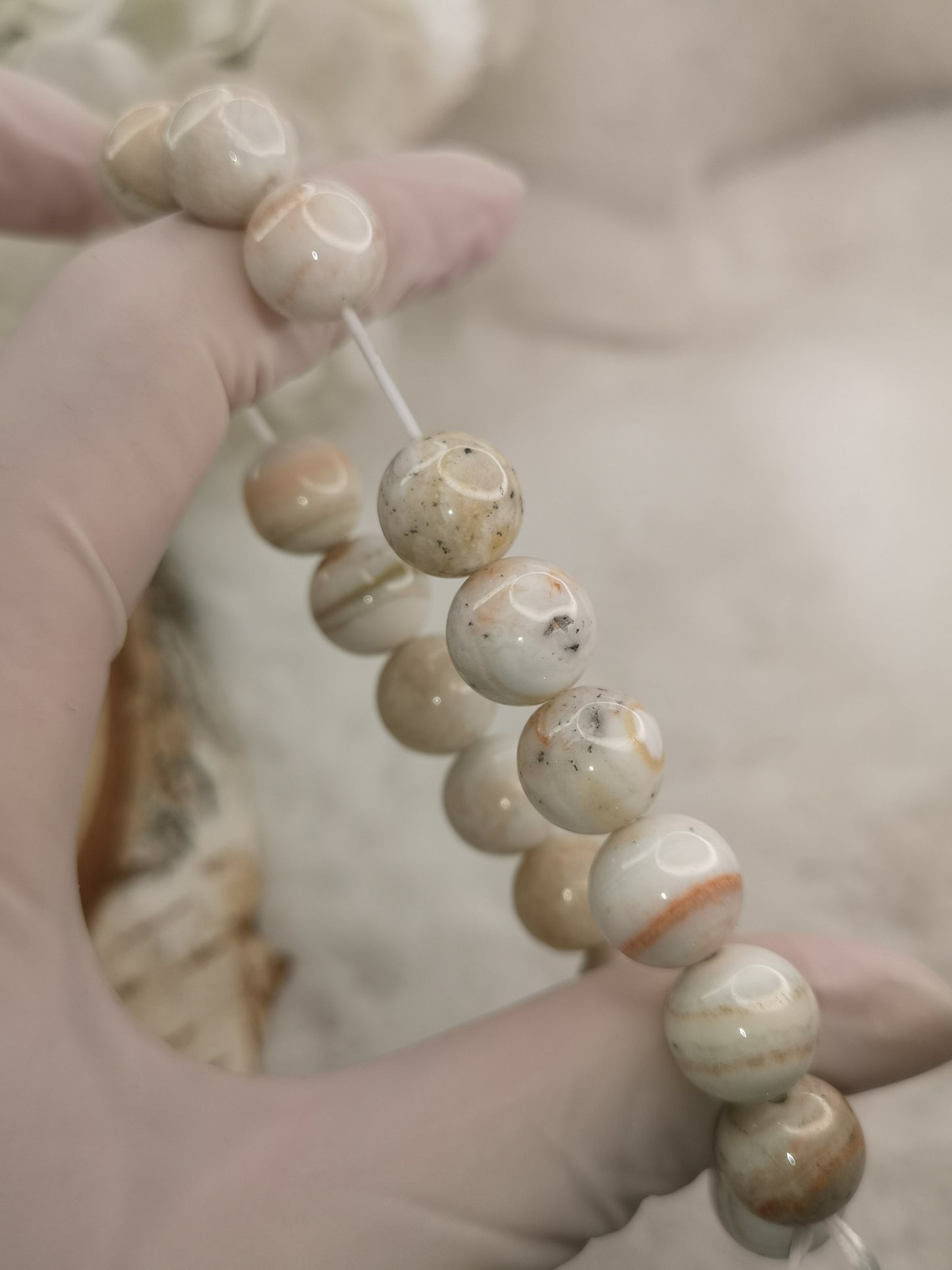 Ocean Jasper Edelstein Armband