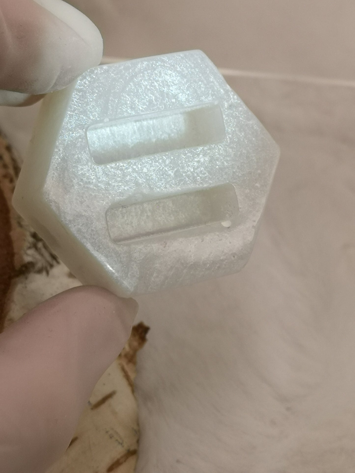 Ring Halter aus Kunstharz Unikat Resinart Handmade #dayza