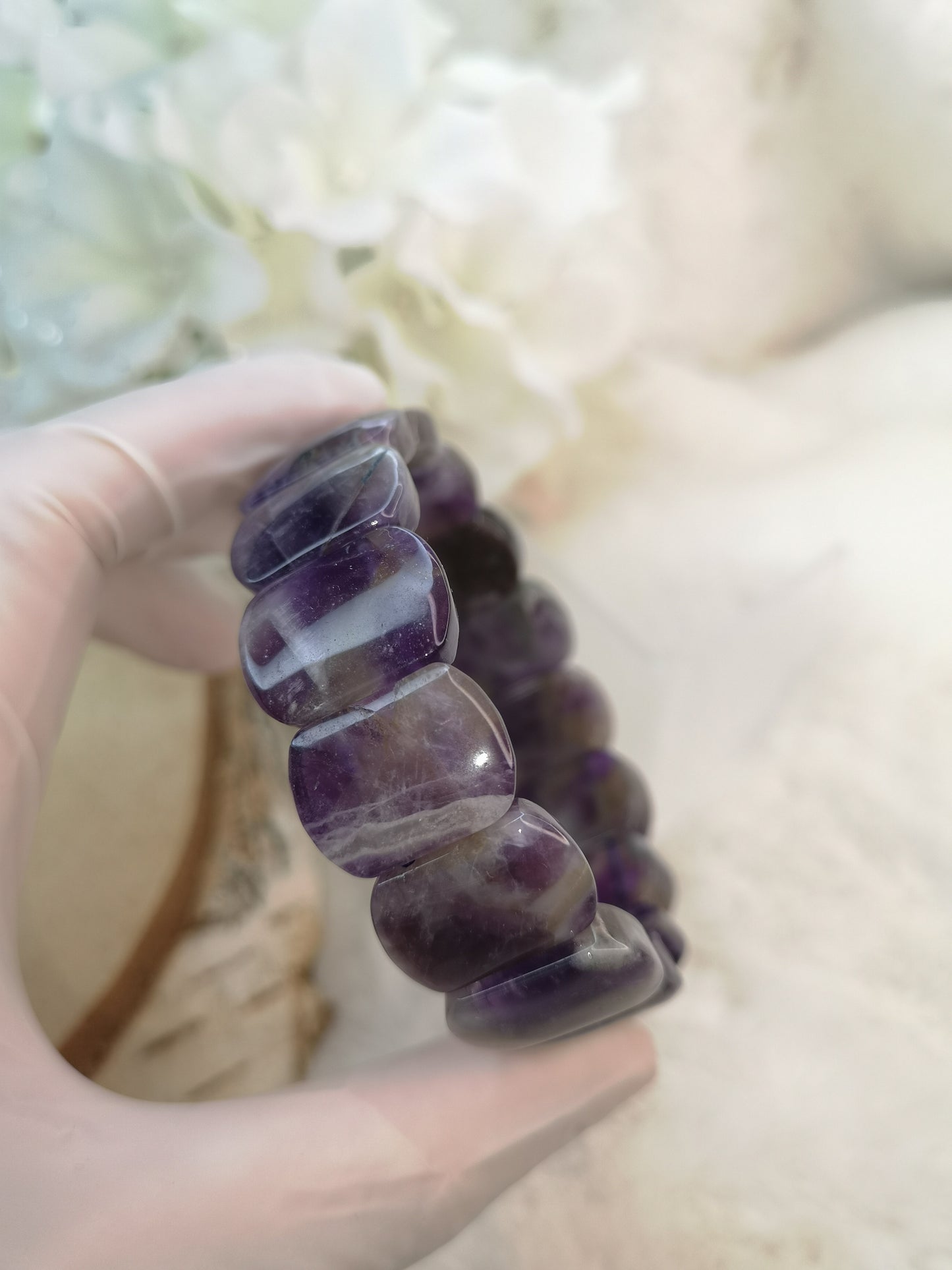 Amethyst Edelstein Armband