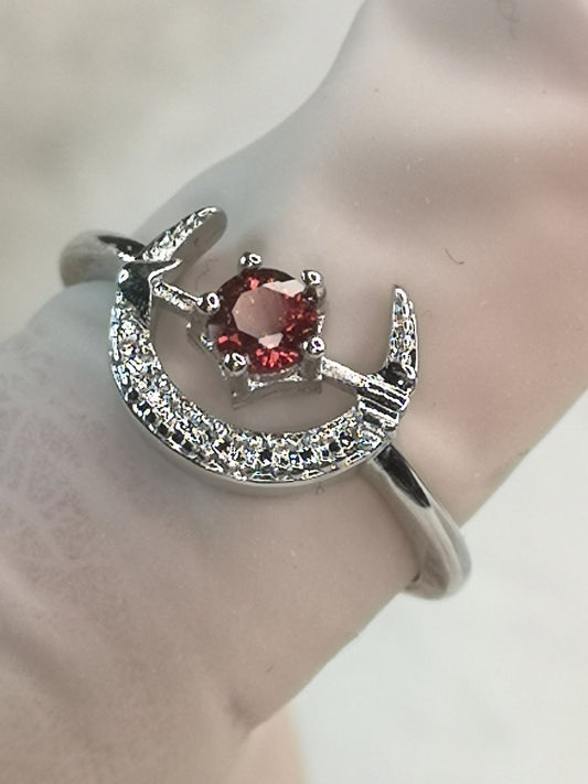 Granat Kupfer Ring