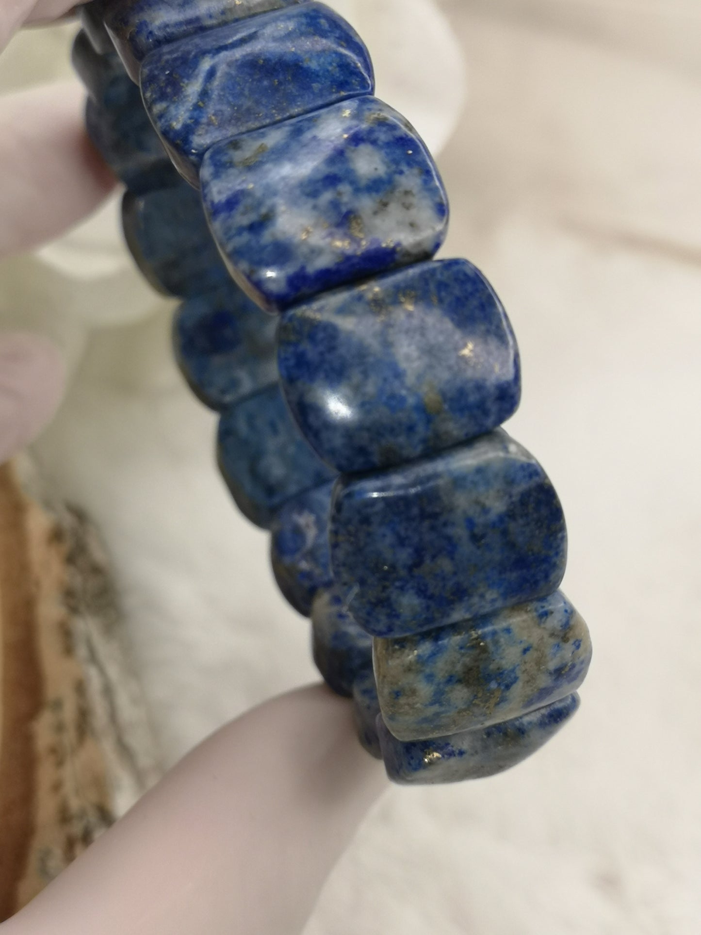 Lapislazuli Lapis Armband Edelstein