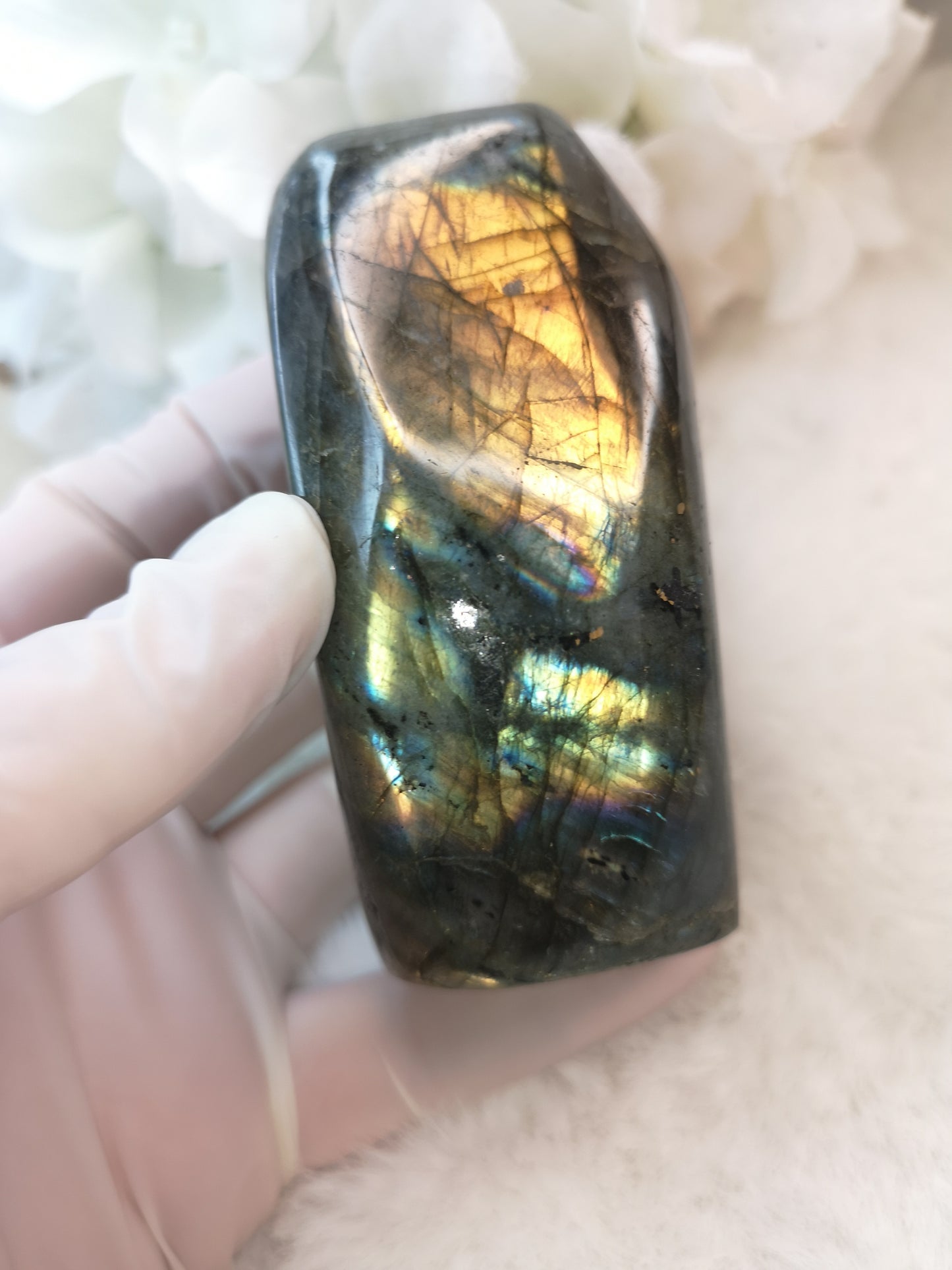 Labradorite Edelstein Freiform