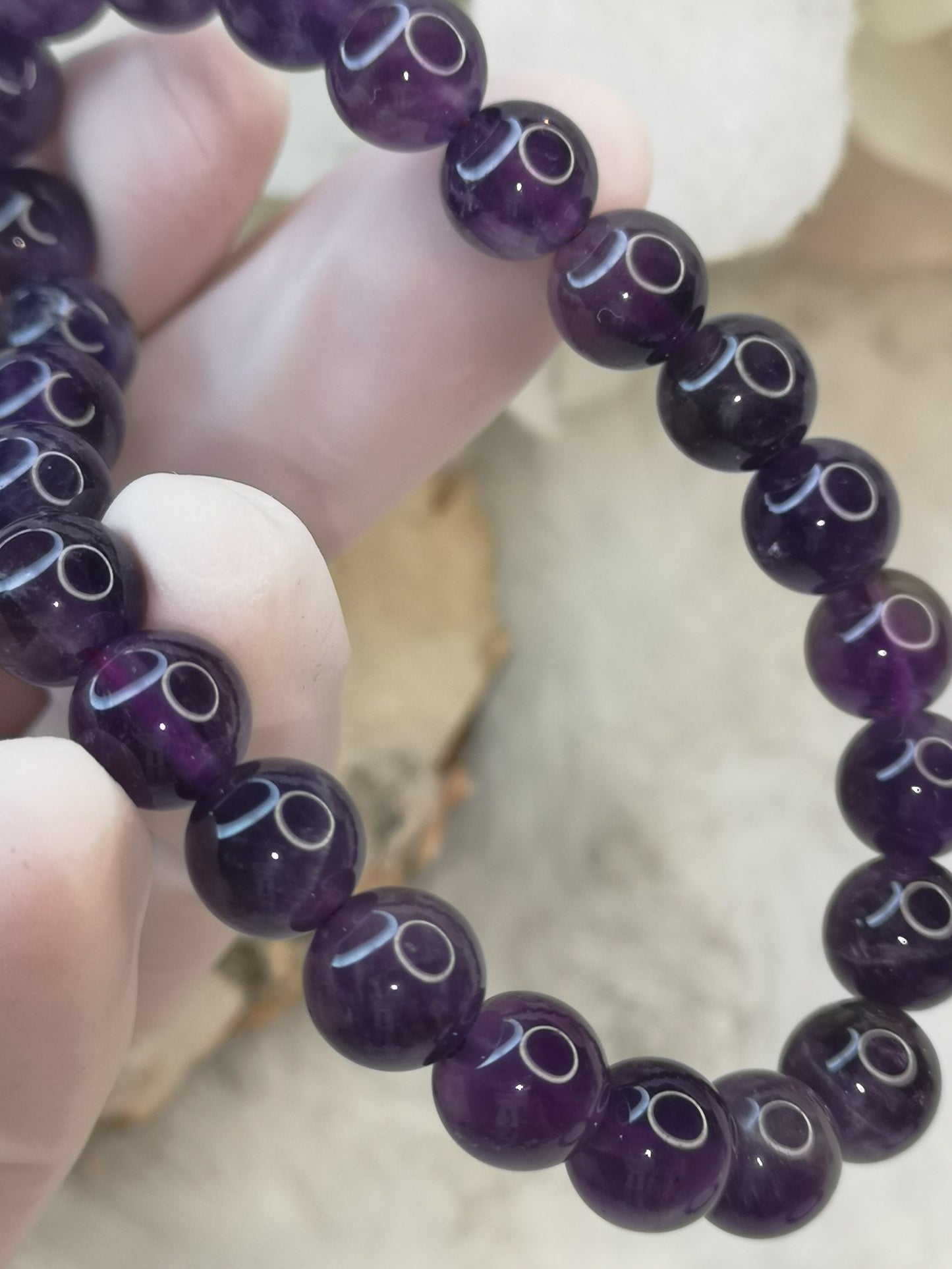 Amethyst Edelstein Armband