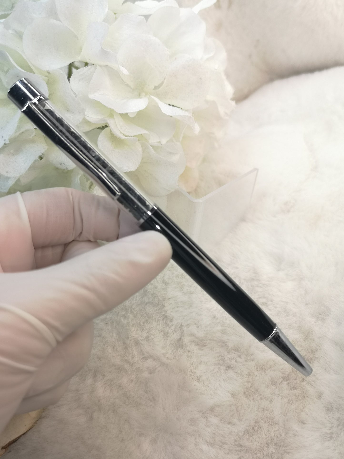 Kugelschreiber Obsidian Edelstein