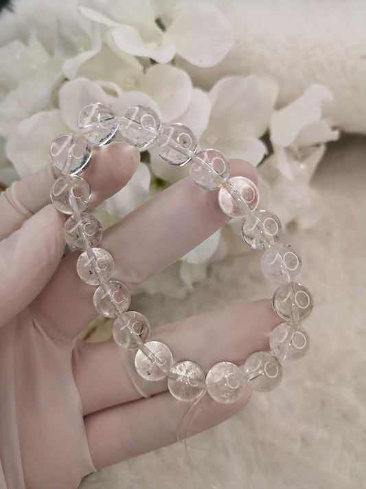 Bergkristall Edelstein Armband