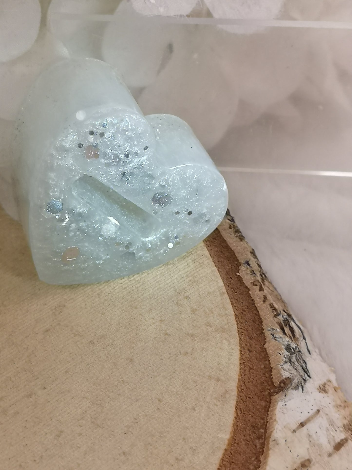 Ring Halter aus Kunstharz by #dayza