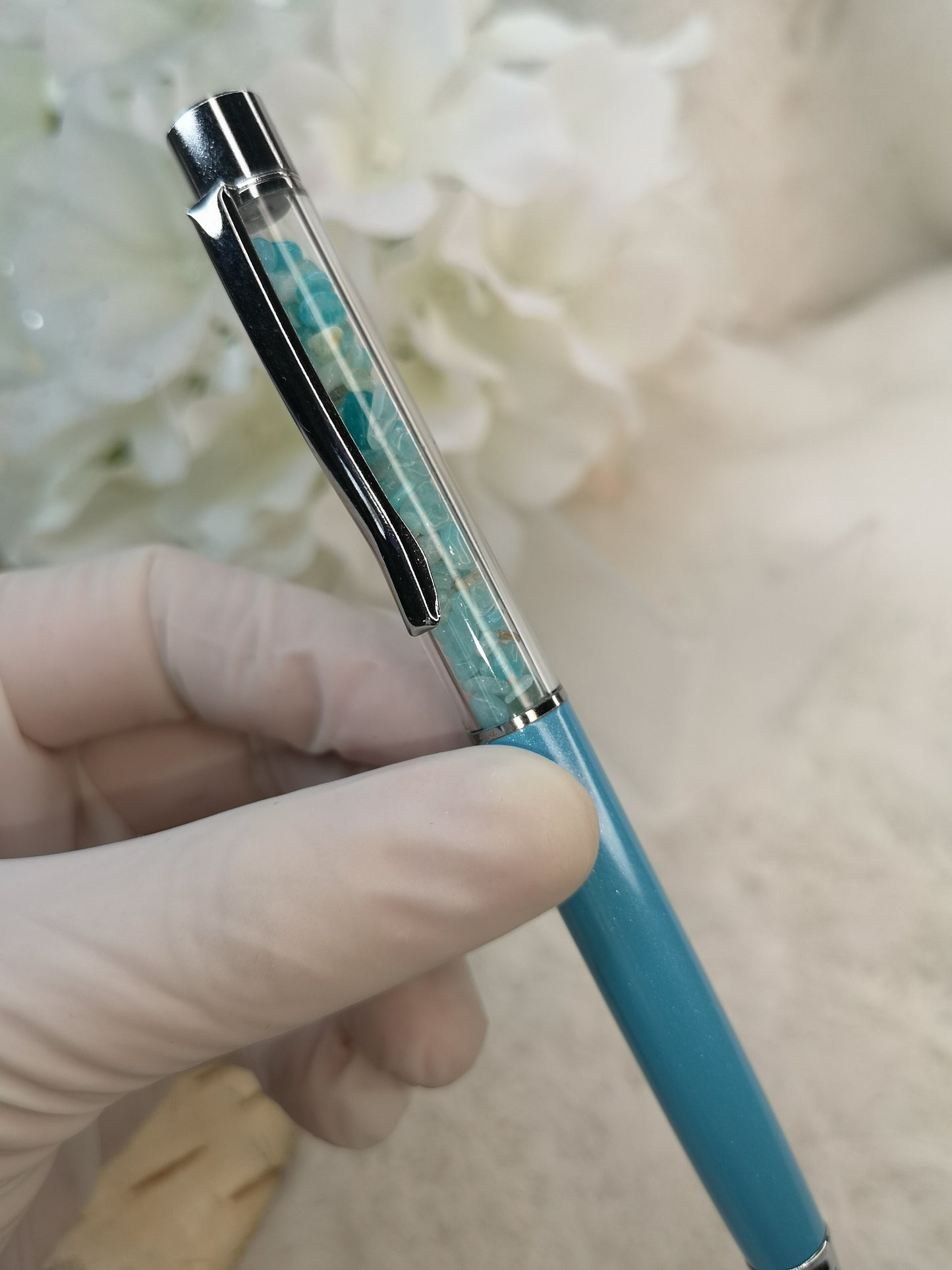 Amazonit Edelstein Kugelschreiber 🖊