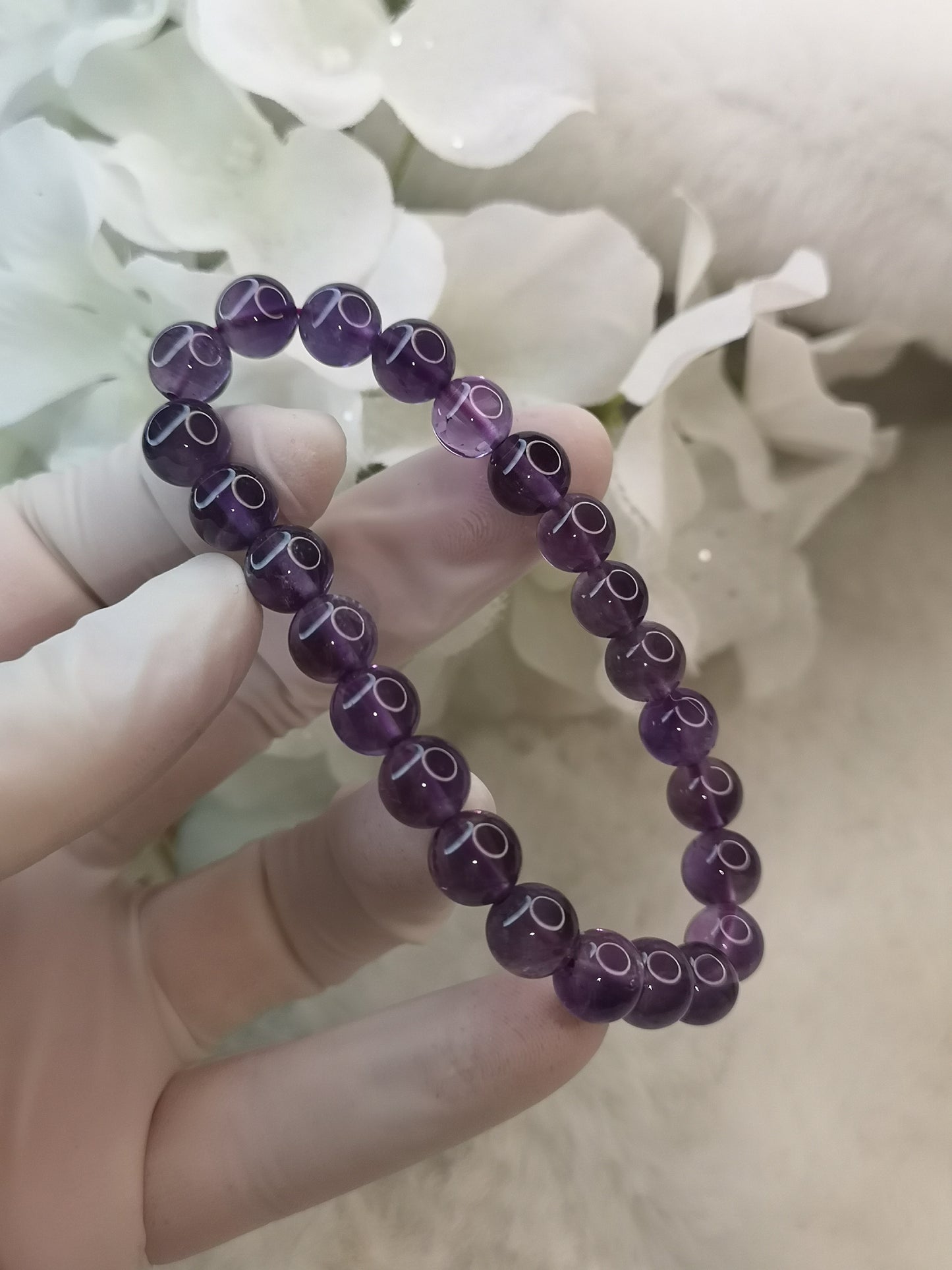 Amethyst Edelstein Armband