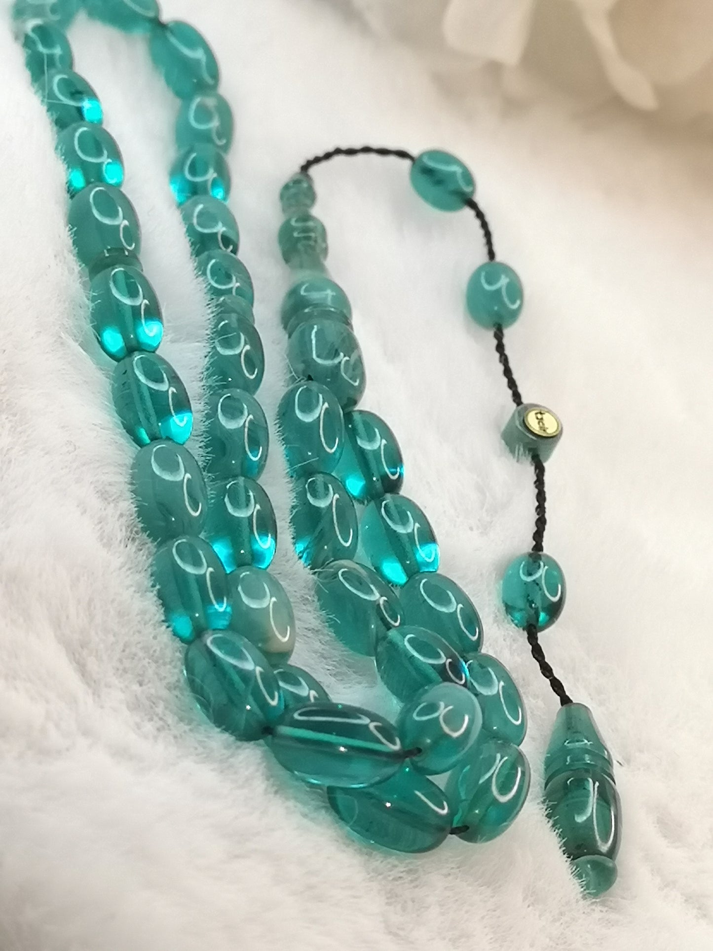 Sıkma Kehribar tesbih Muhammed Tacir Usta 📿 Gebetskette 📿