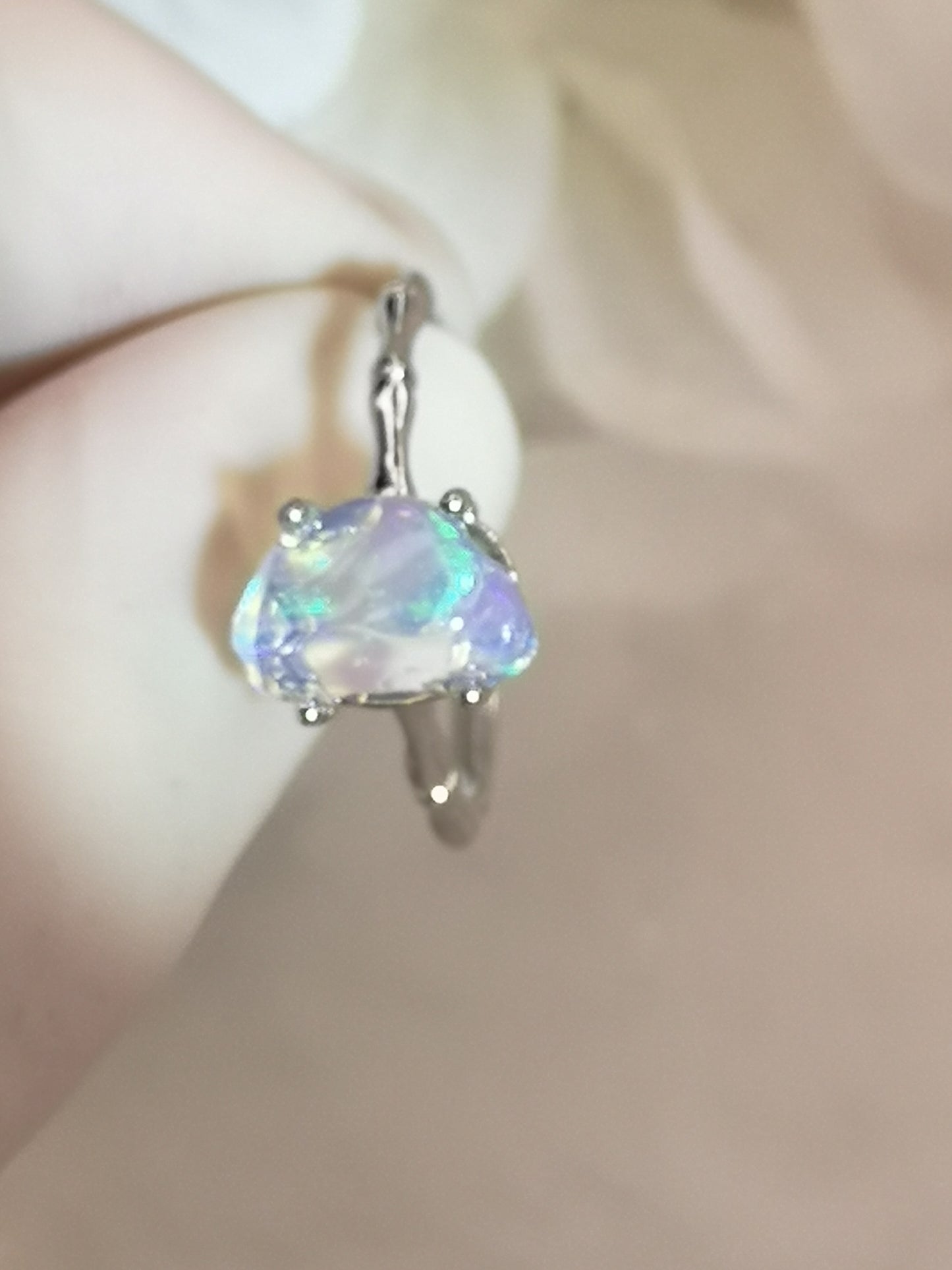 Opal Kupfer Ring verstellbar Edelstein Schmuck #dayza