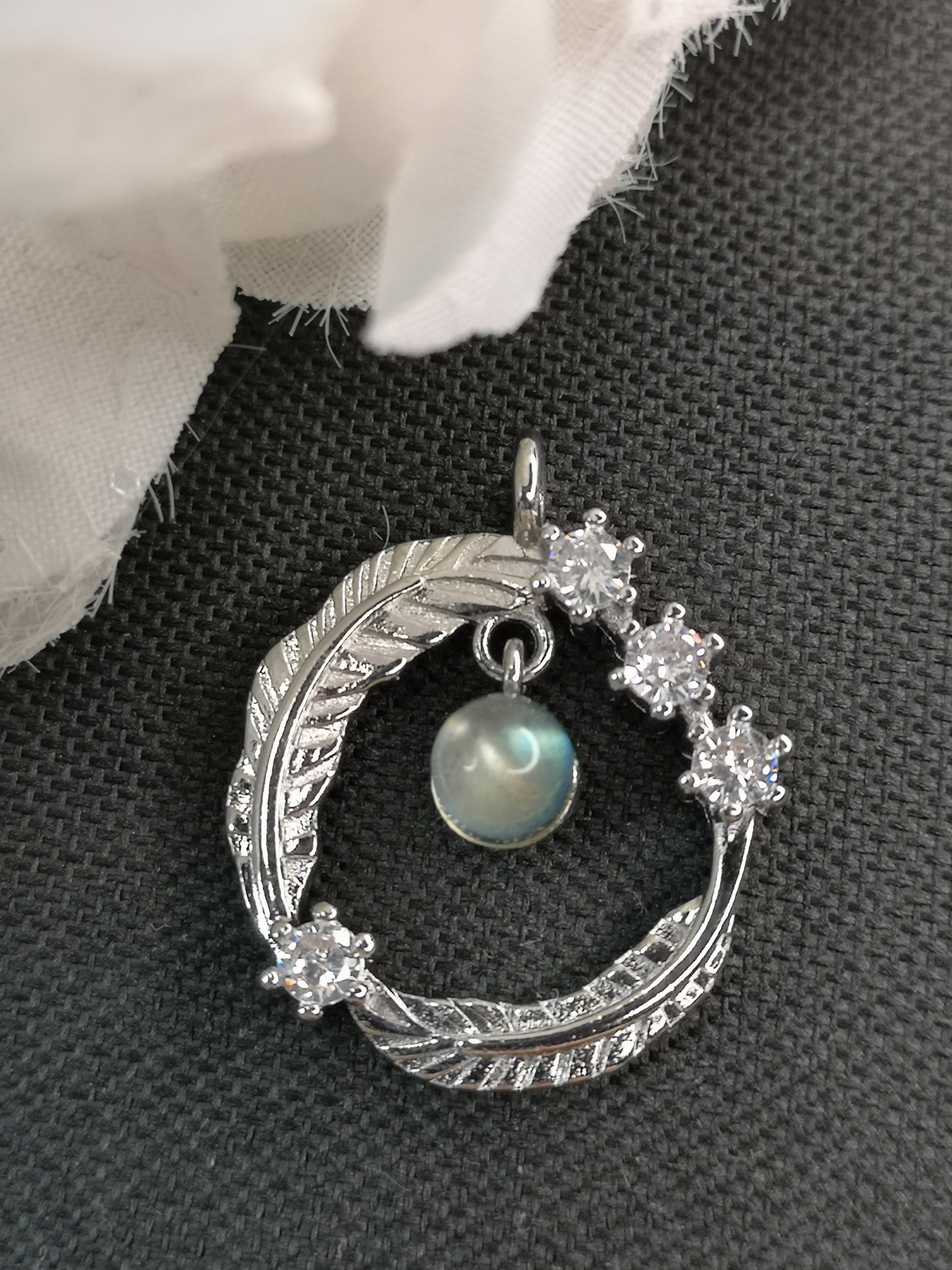 Labradorite Kupfer Ketten Anhänger
