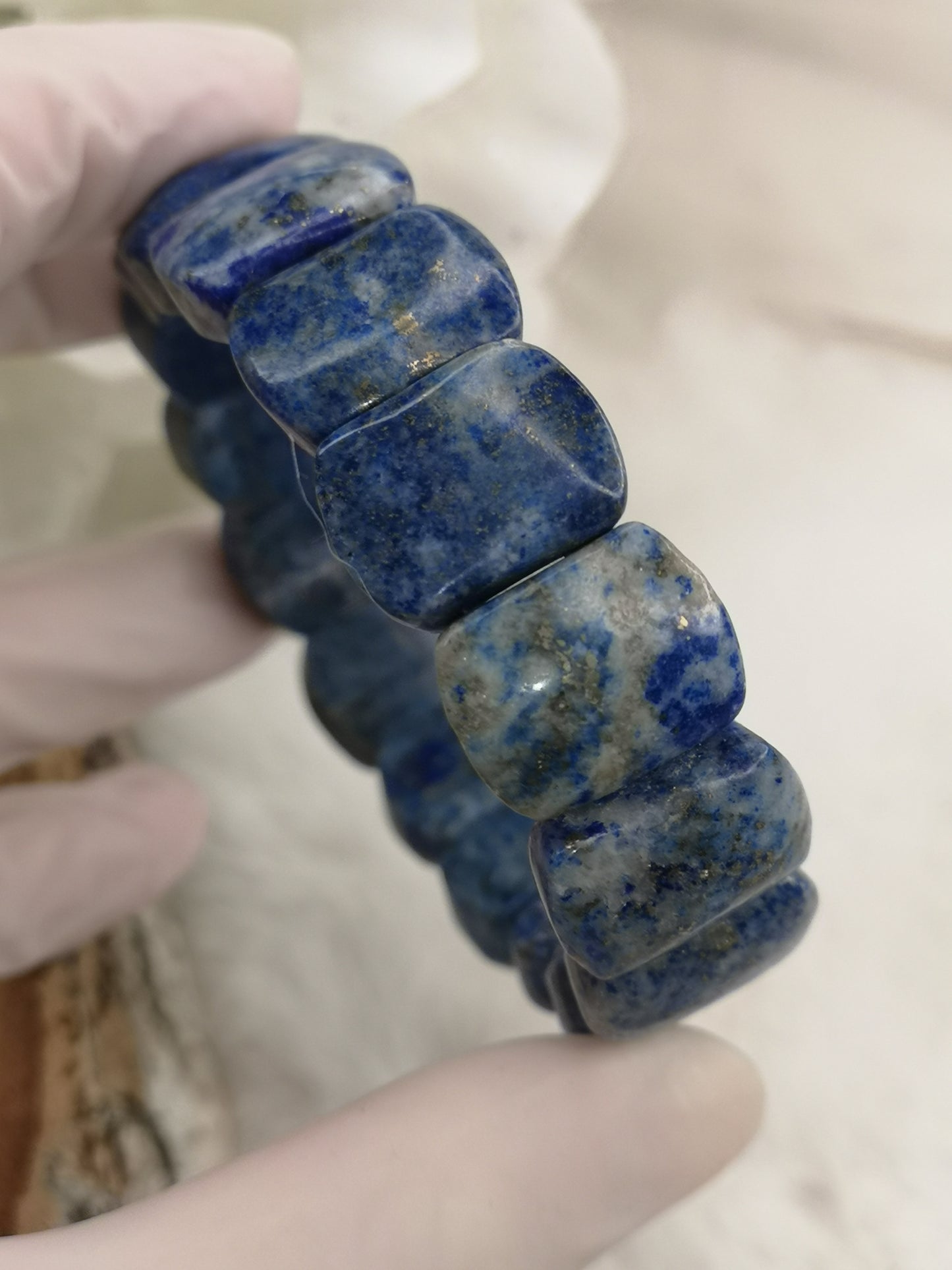 Lapislazuli Lapis Armband Edelstein