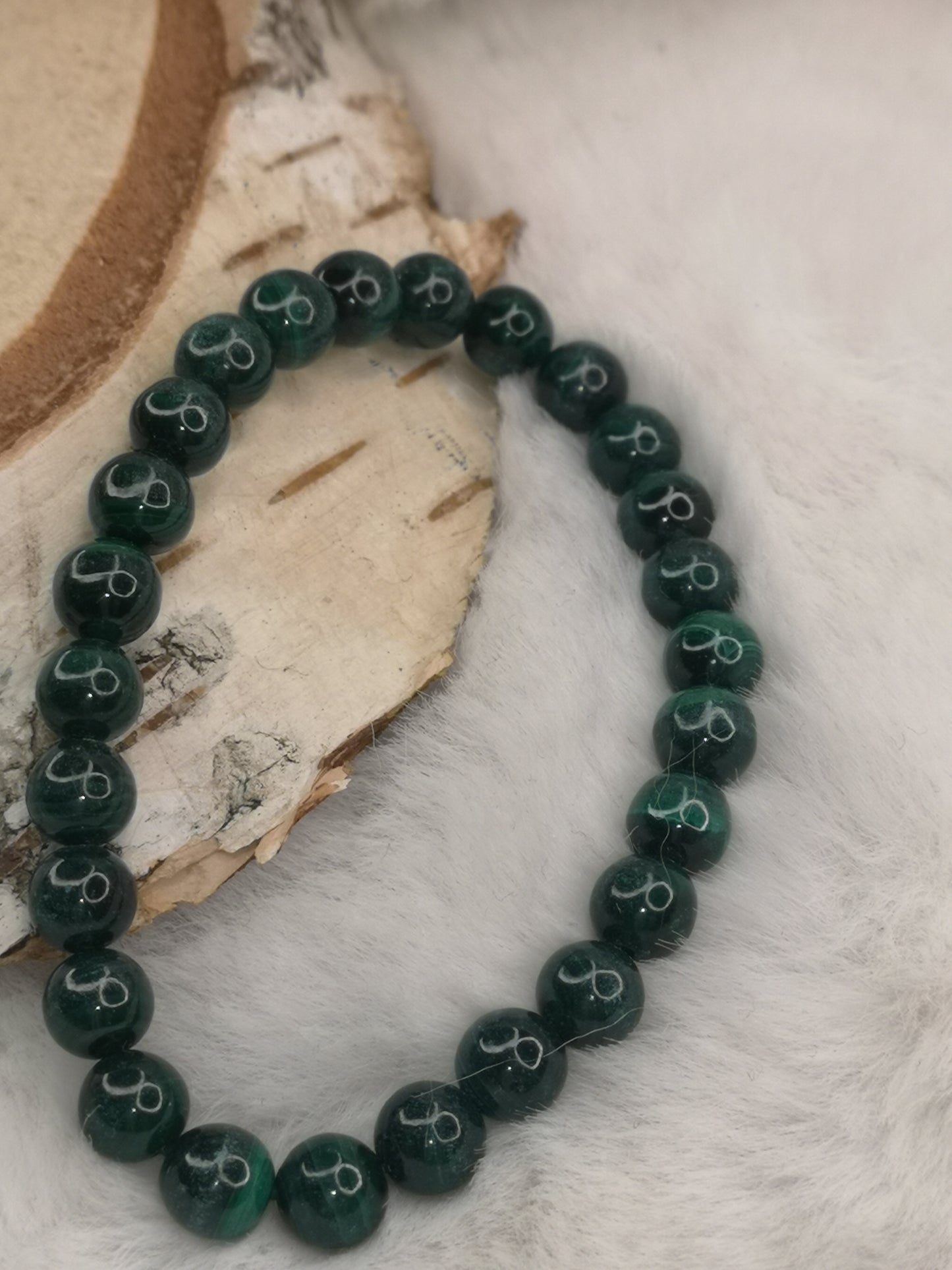 Malachite Edelstein Armband