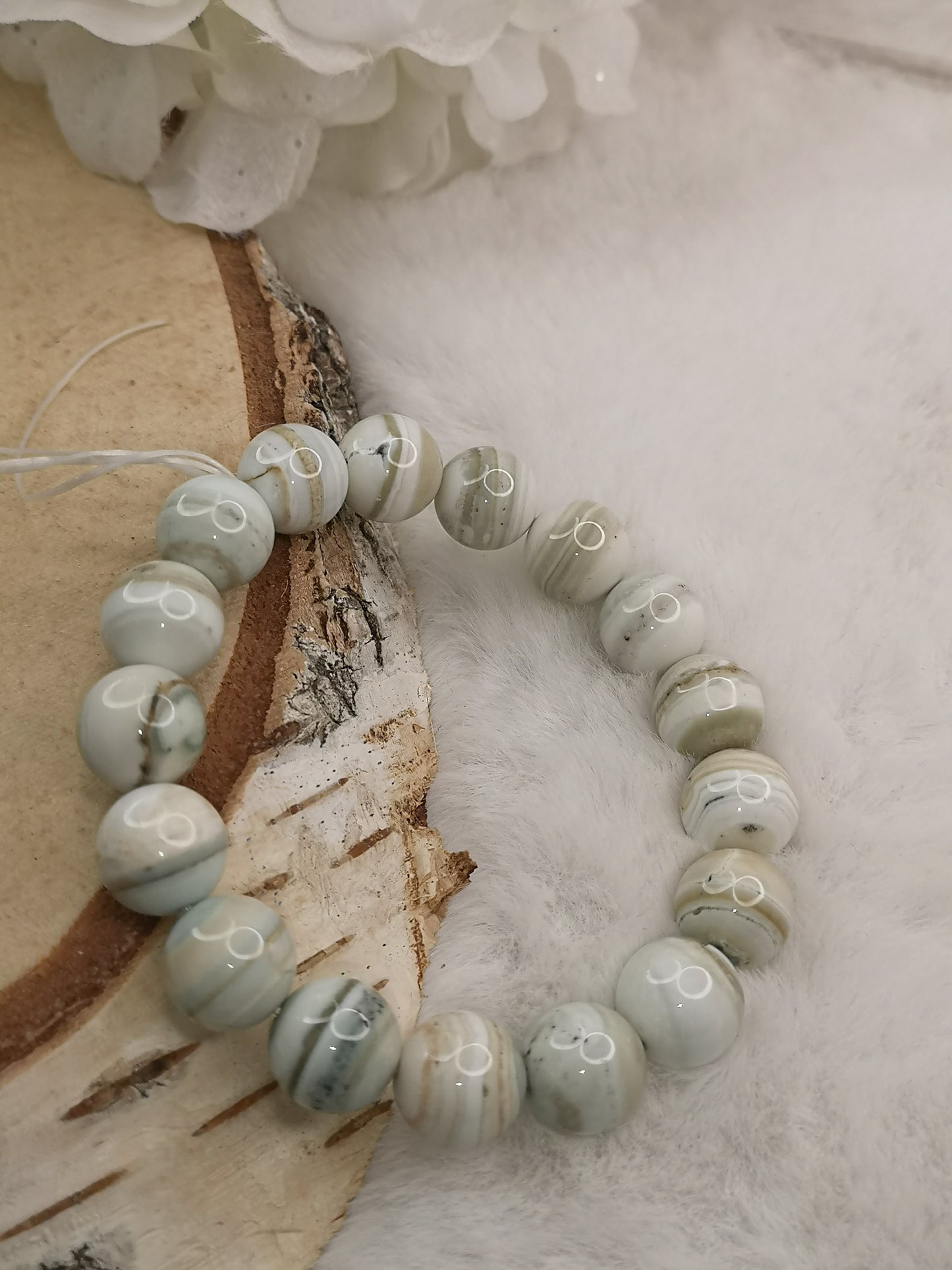 Ocean Jasper Edelstein Armband