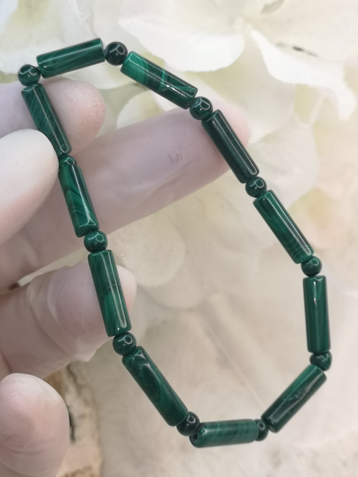 Malachite Edelstein Armband