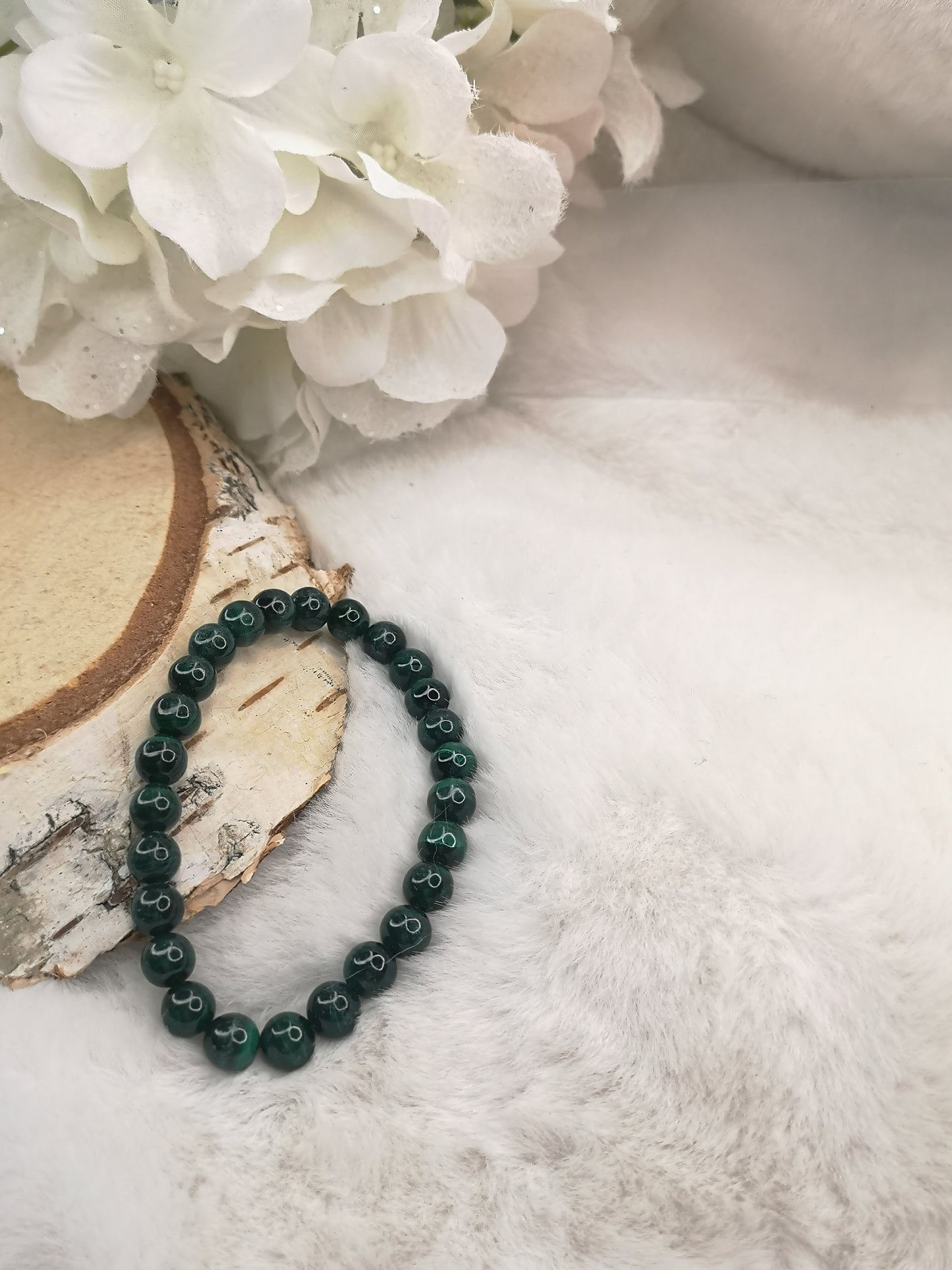 Malachite Edelstein Armband