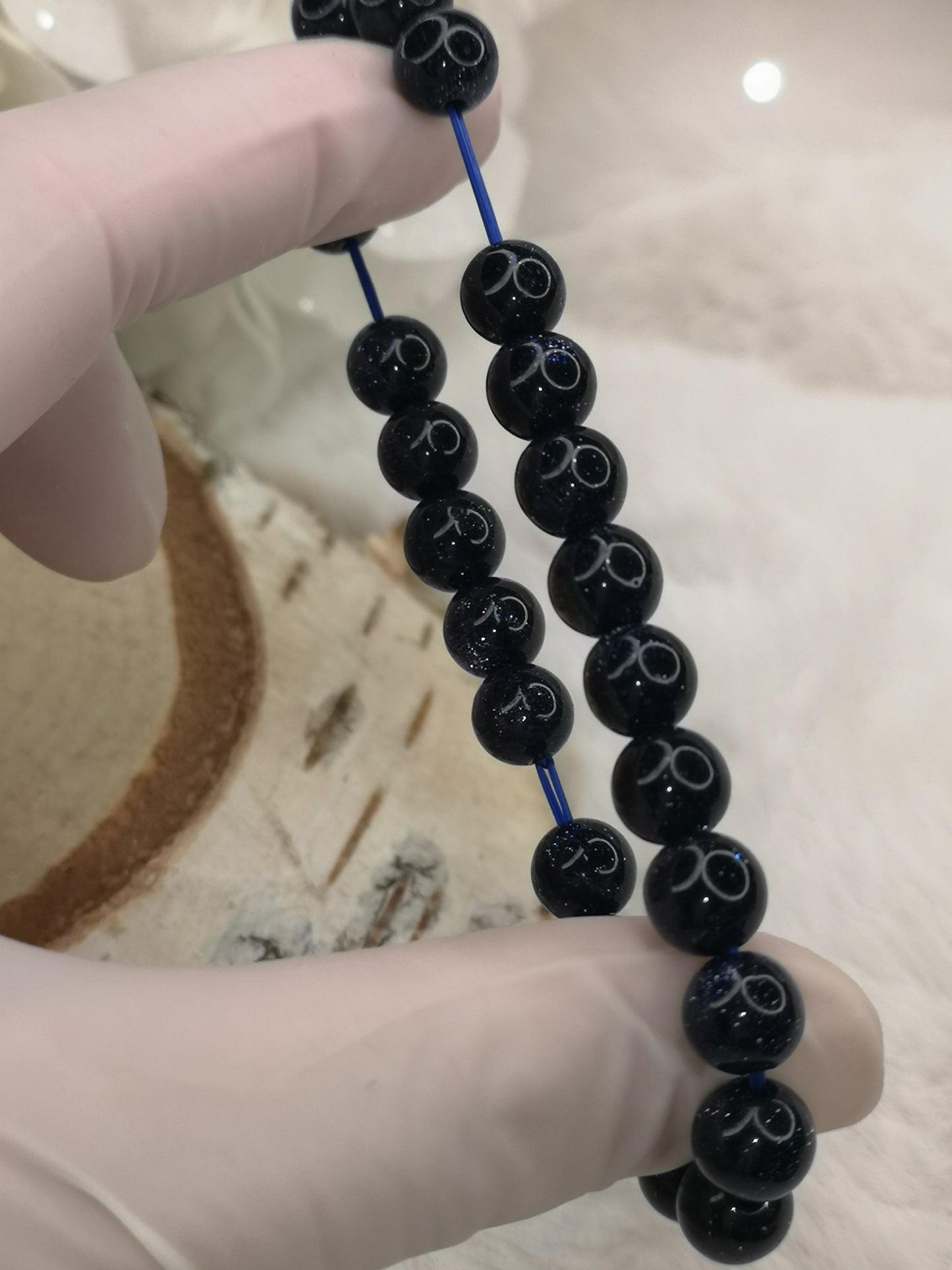 Blauer Sandstein, Armband