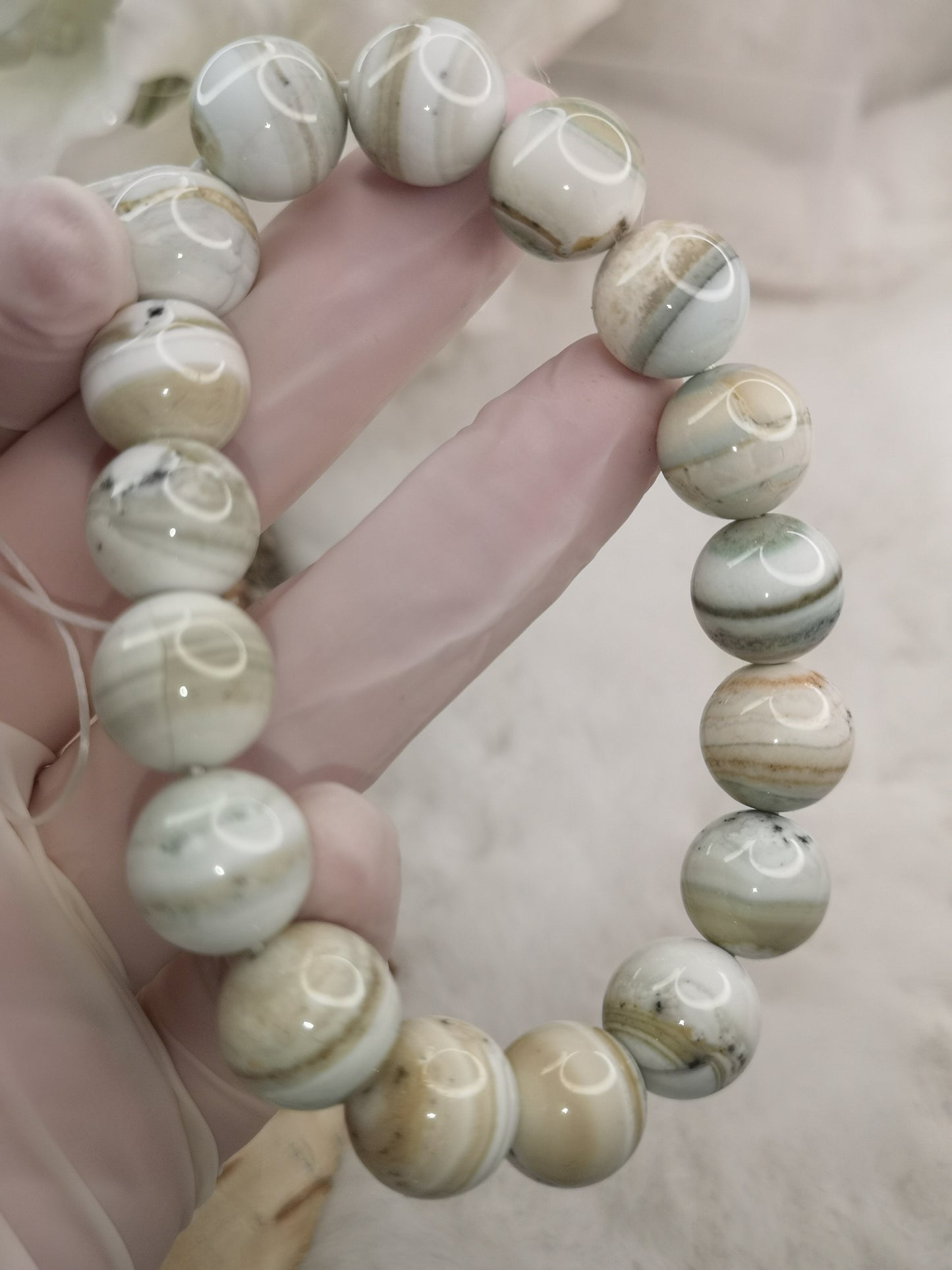 Ocean Jasper Edelstein Armband