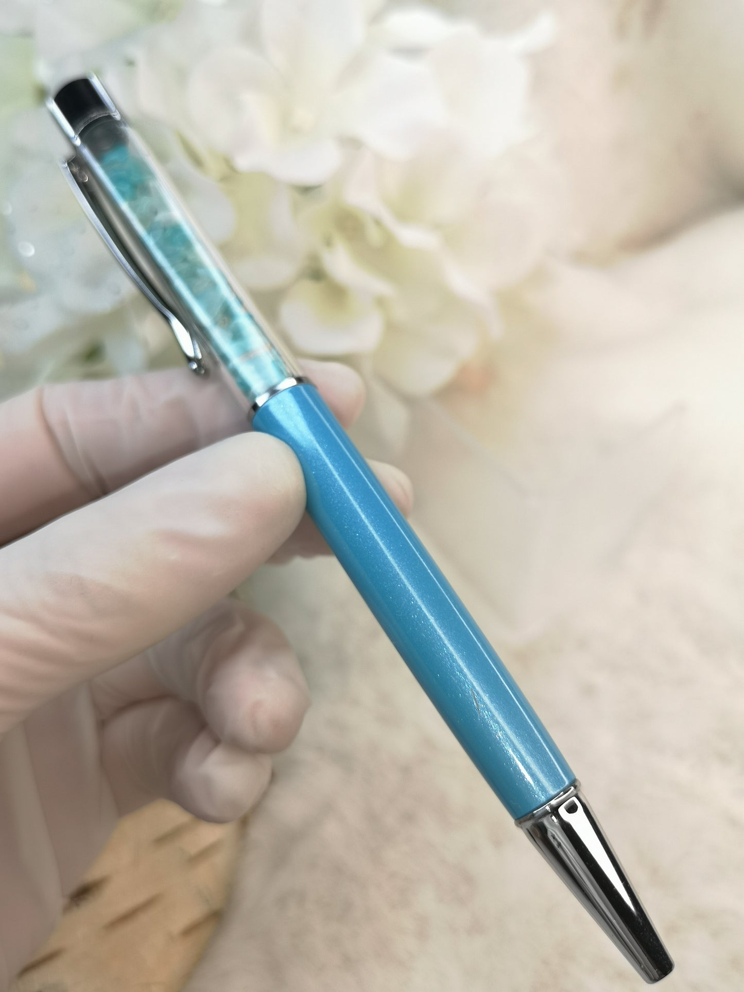 Amazonit Edelstein Kugelschreiber 🖊