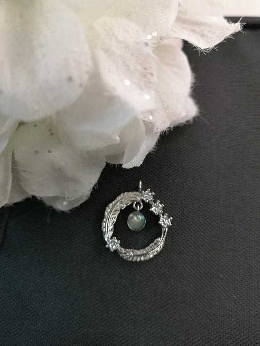 Labradorite Kupfer Ketten Anhänger