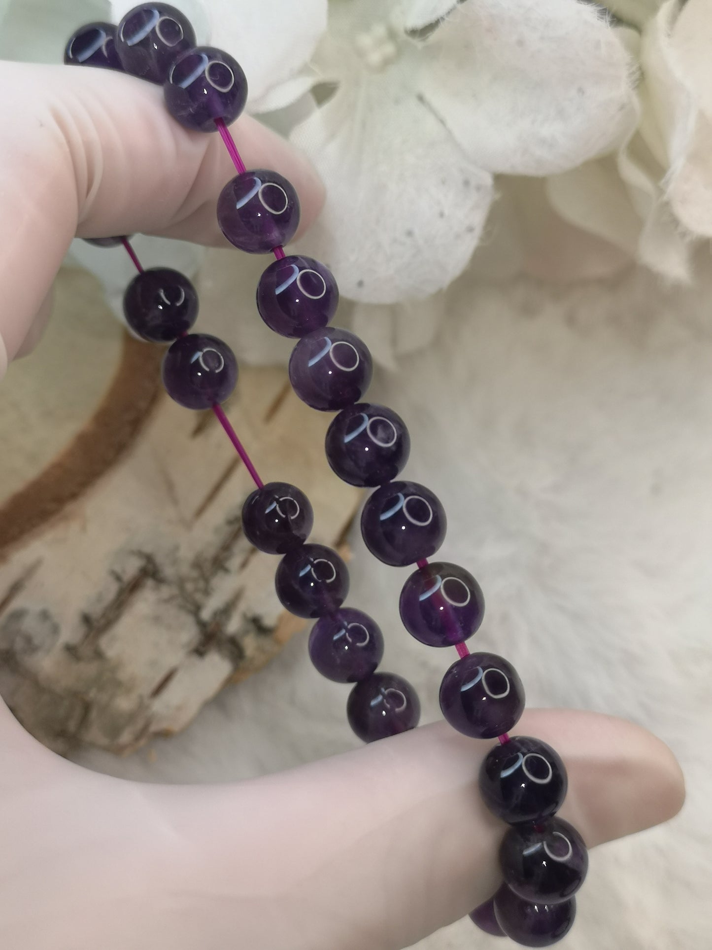Amethyst Edelstein Armband