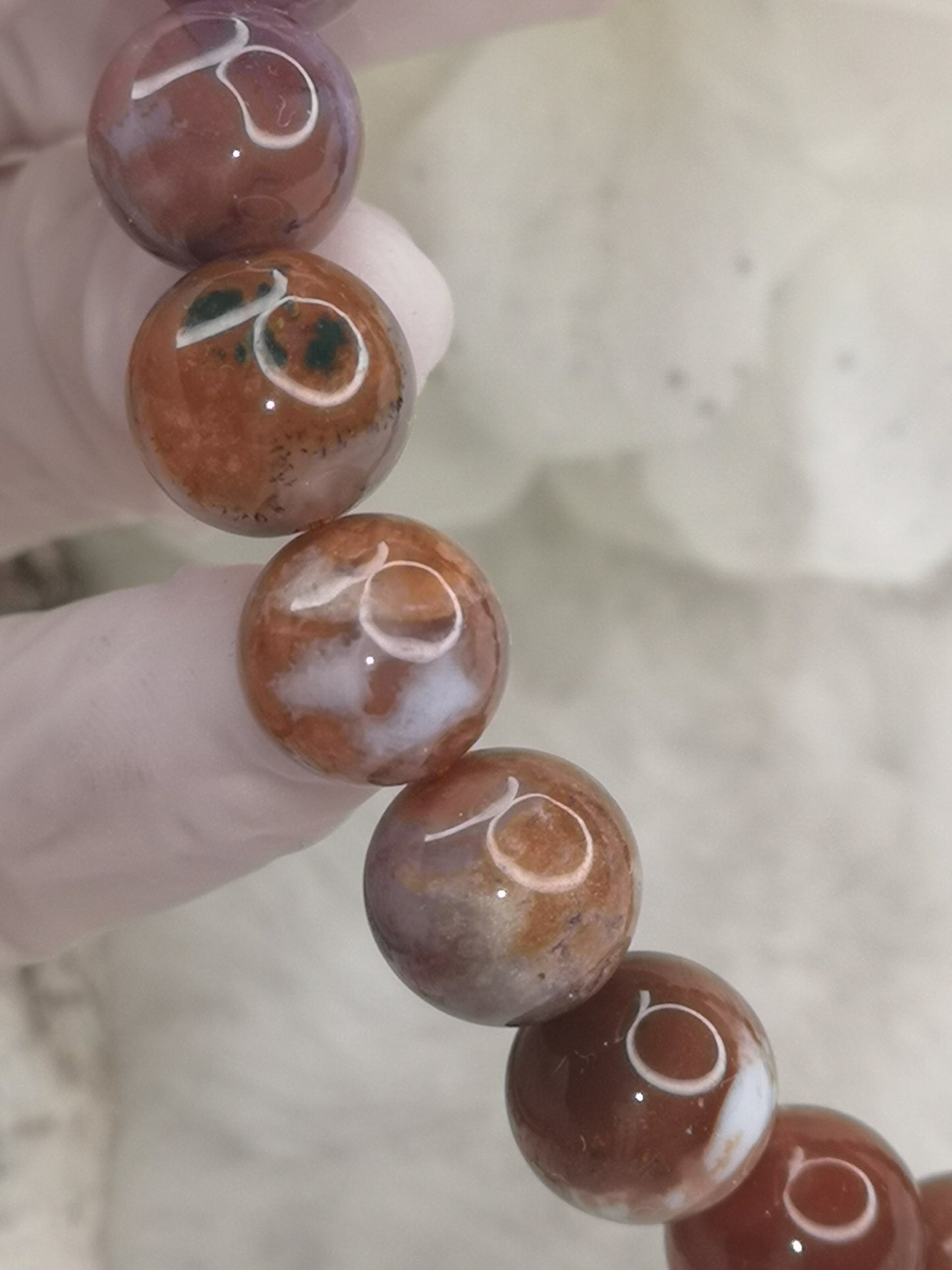 Yanyuan Achat Edelstein Armband