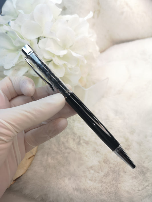 Kugelschreiber Obsidian Edelstein