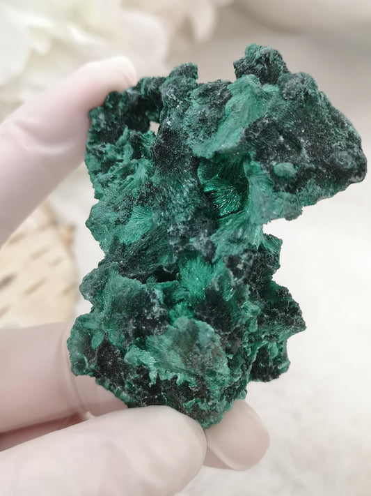 Malachite Edelstein Freiform