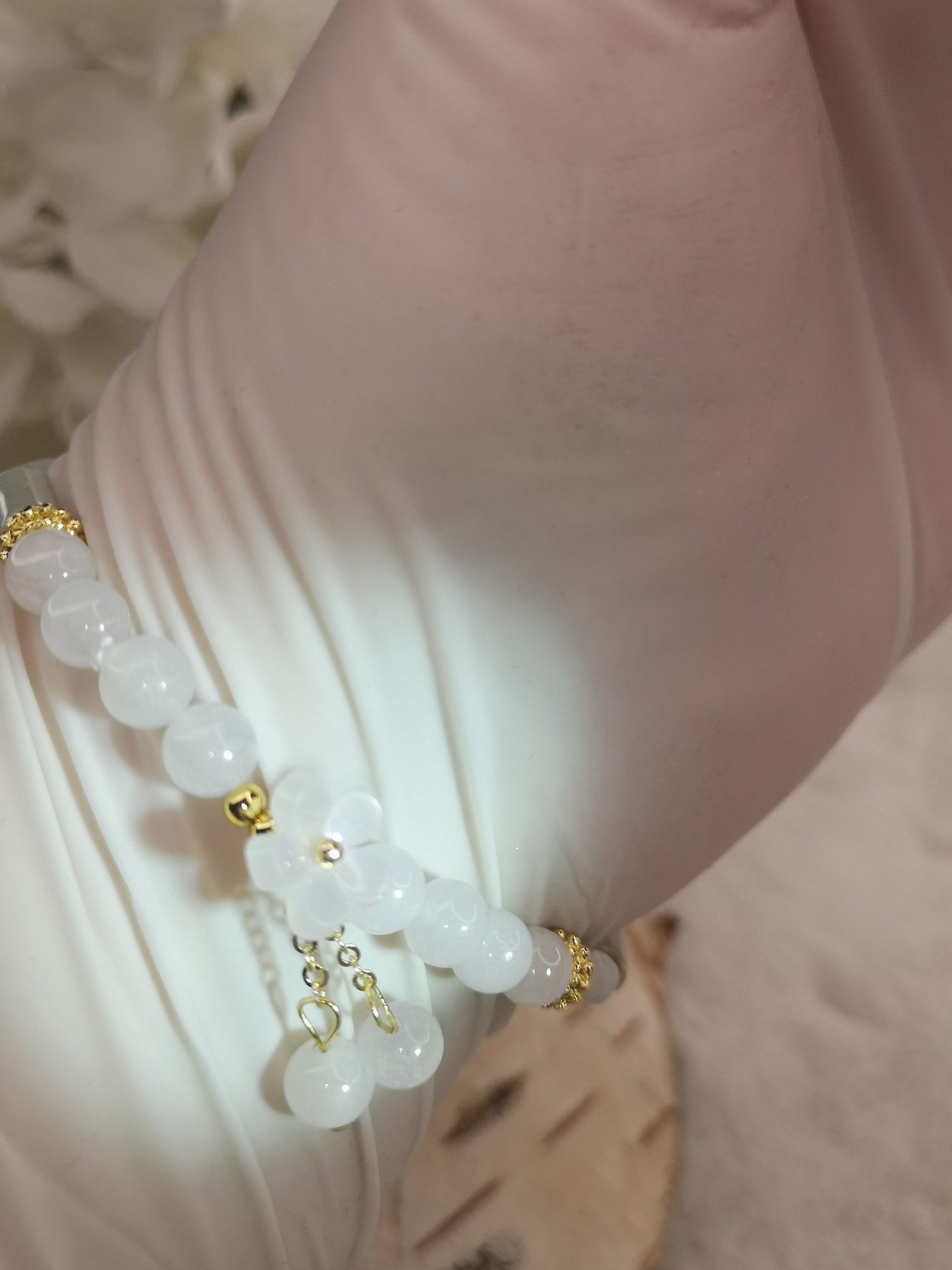 Jadeite Jade Edelstein Armband DIY