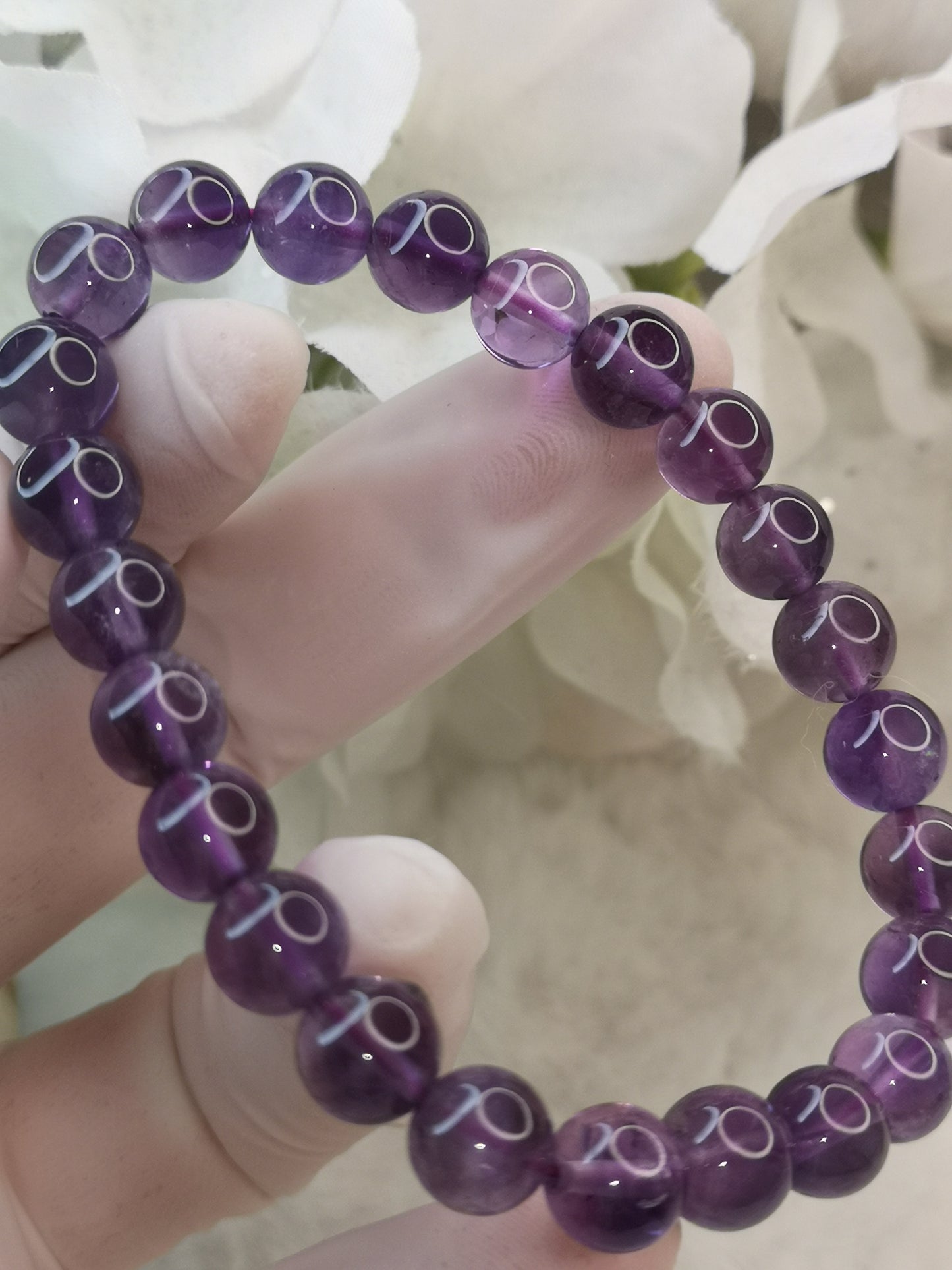 Amethyst Edelstein Armband