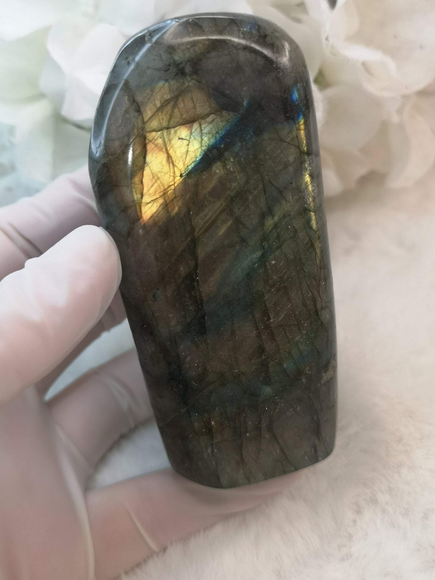 Labradorite Edelstein Freiform