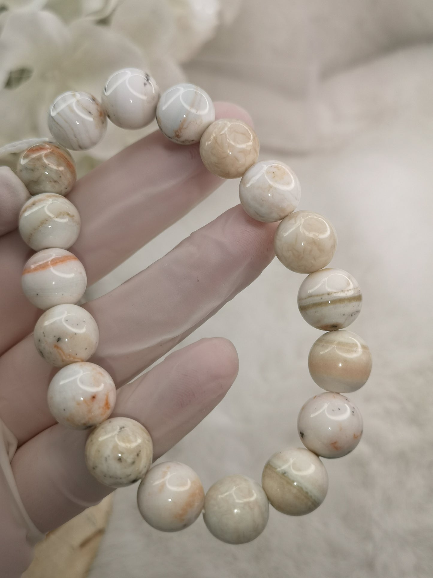 Ocean Jasper Edelstein Armband