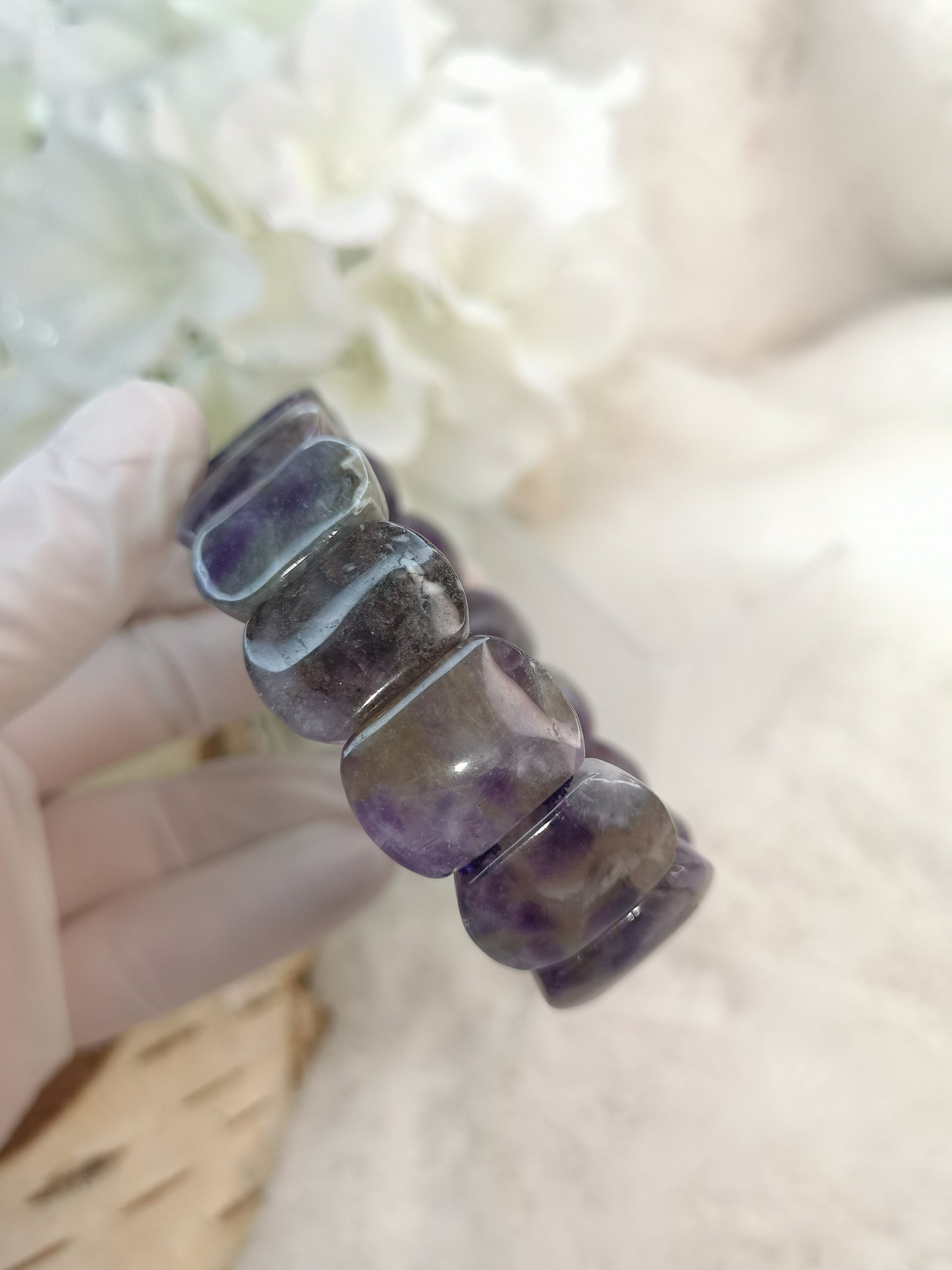 Amethyst Edelstein Armband