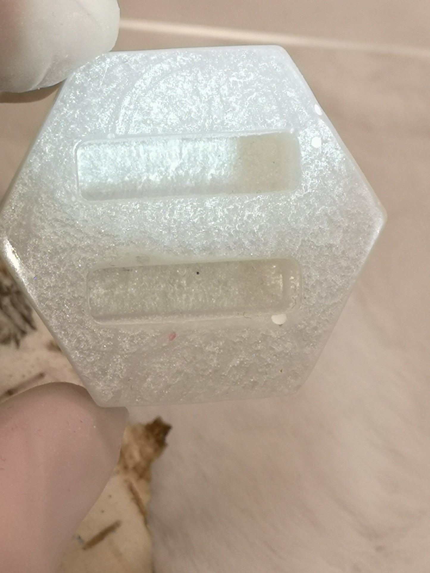 Ring Halter aus Kunstharz Unikat Resinart Handmade #dayza