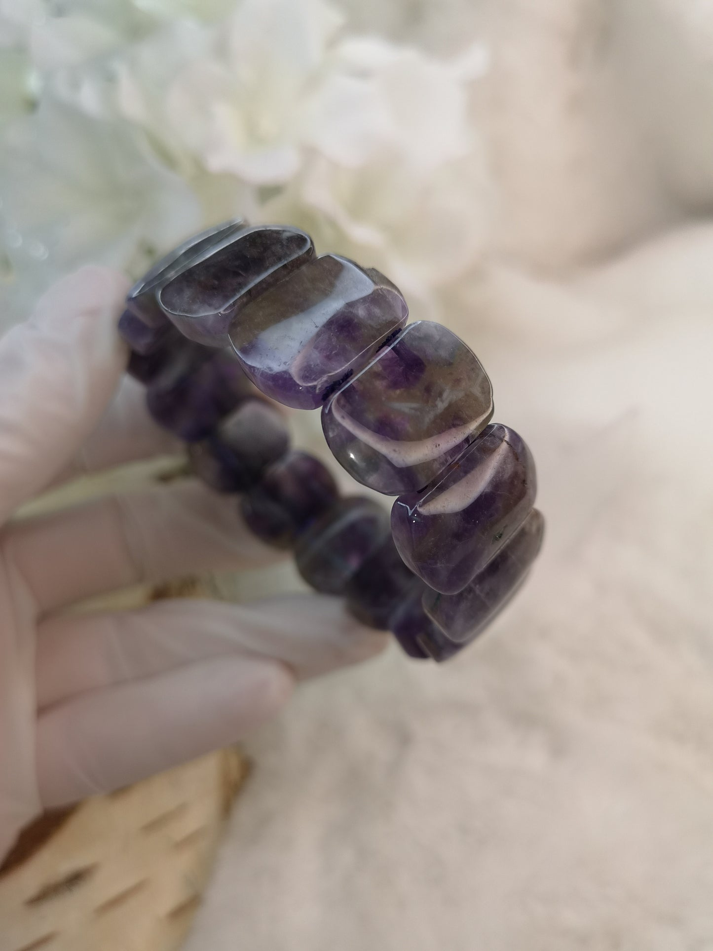 Amethyst Edelstein Armband