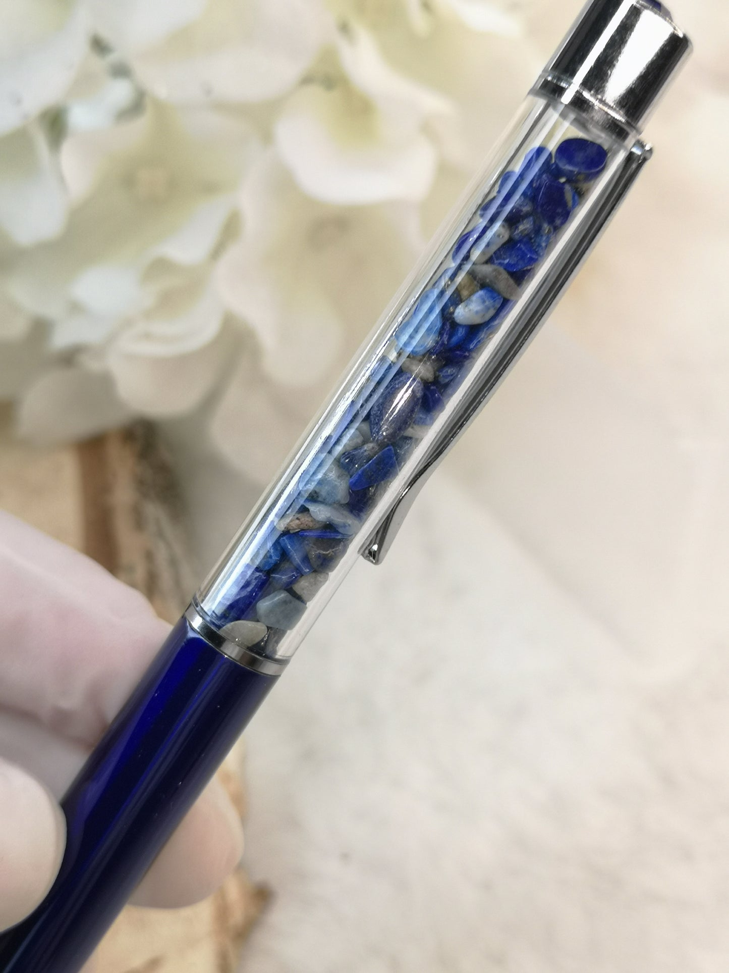 Lapislazuli Lapis Edelstein Kugelschreiber 🖊