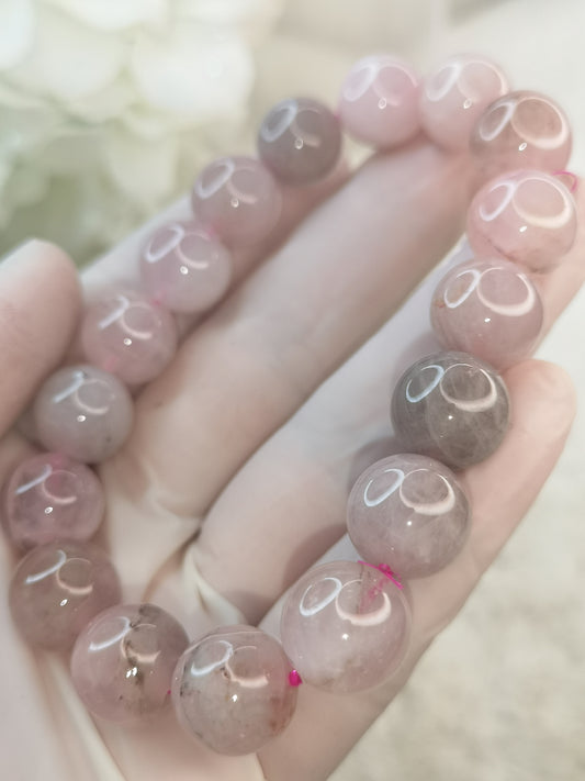 Rosenquarz Edelstein Armband