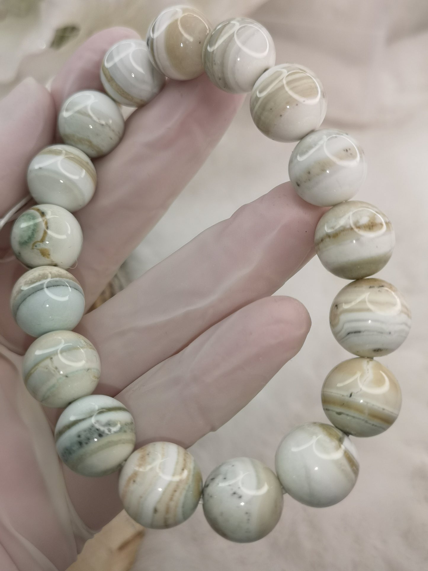 Ocean Jasper Edelstein Armband