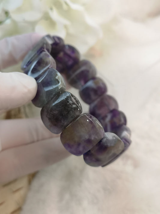 Amethyst Edelstein Armband