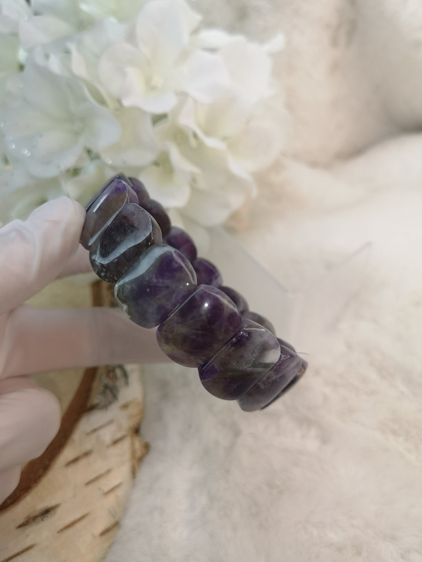 Amethyst Edelstein Armband