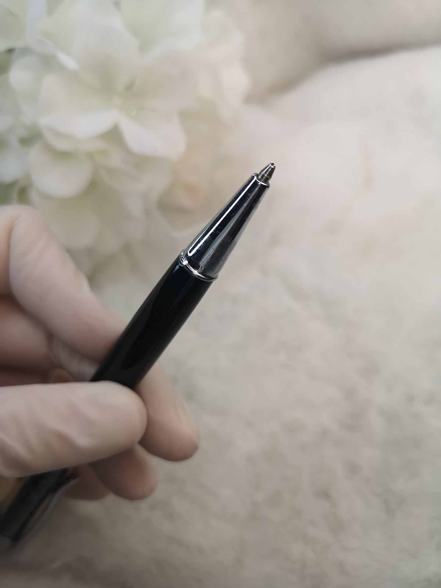 Kugelschreiber Obsidian Edelstein